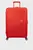 Оранжевый чемодан 77 см SOUNDBOX