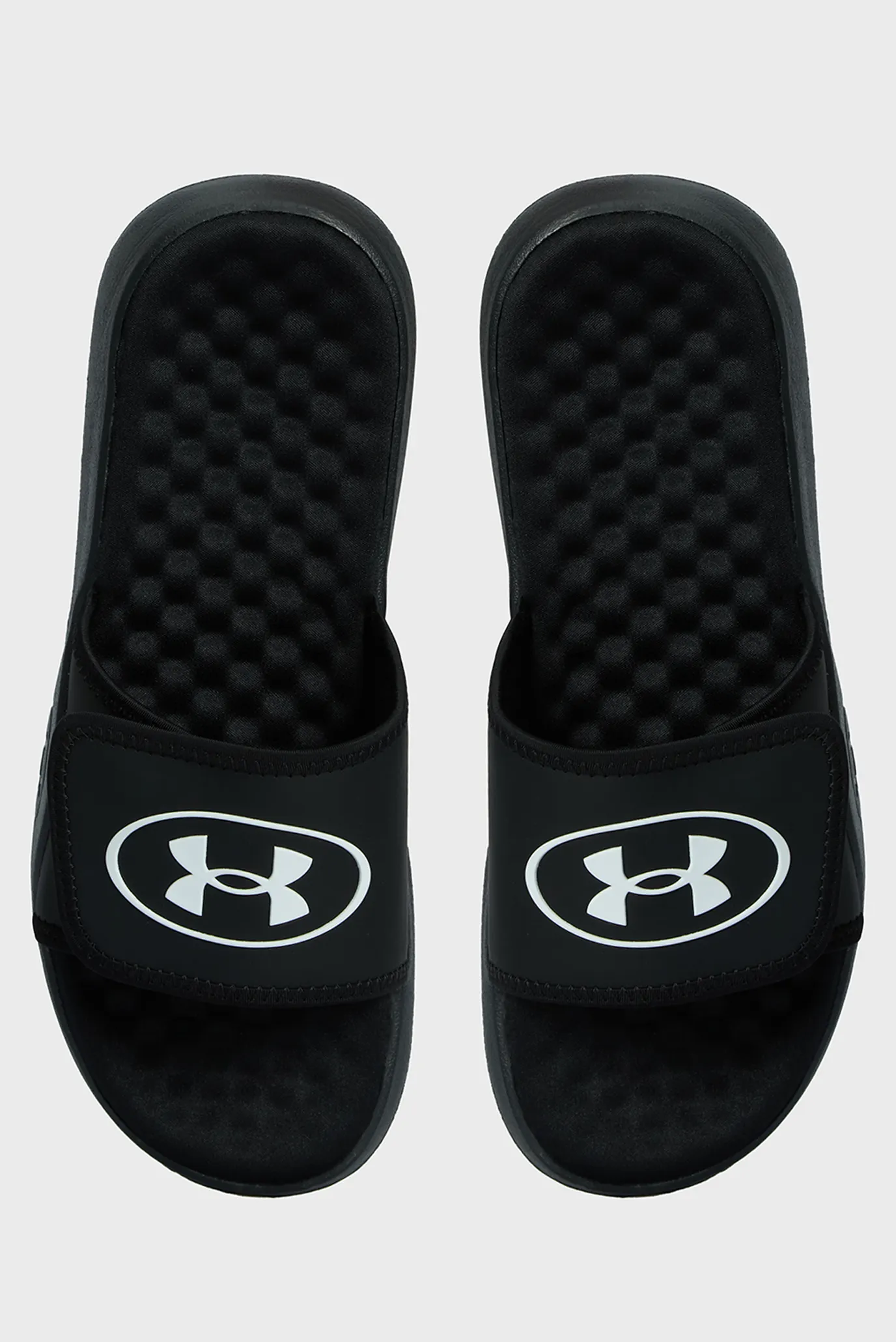 Мужские черные слайдеры UA Ignite Pro 8 SL 4