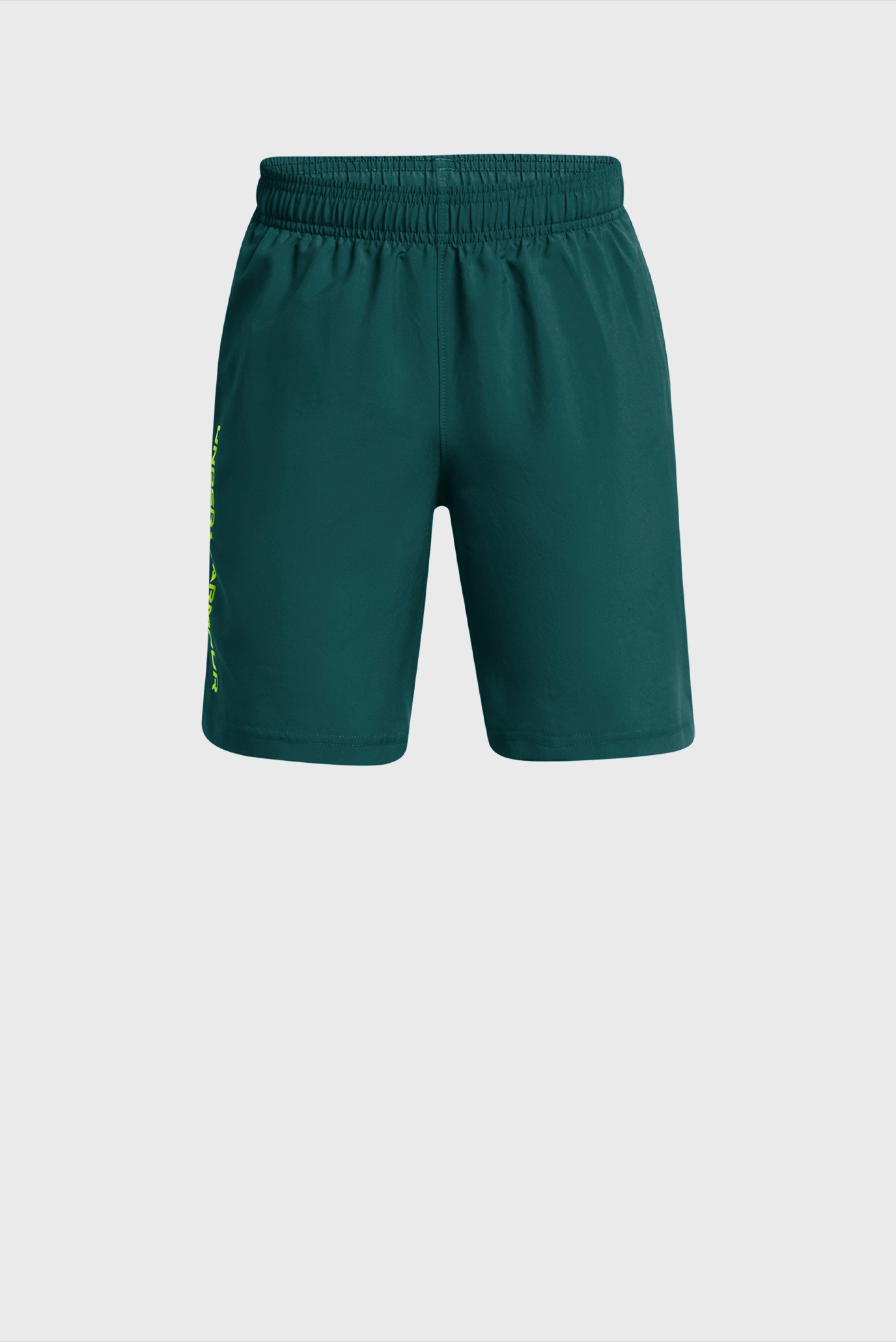 Детские зеленые шорты UA Woven Wdmk Shorts 1