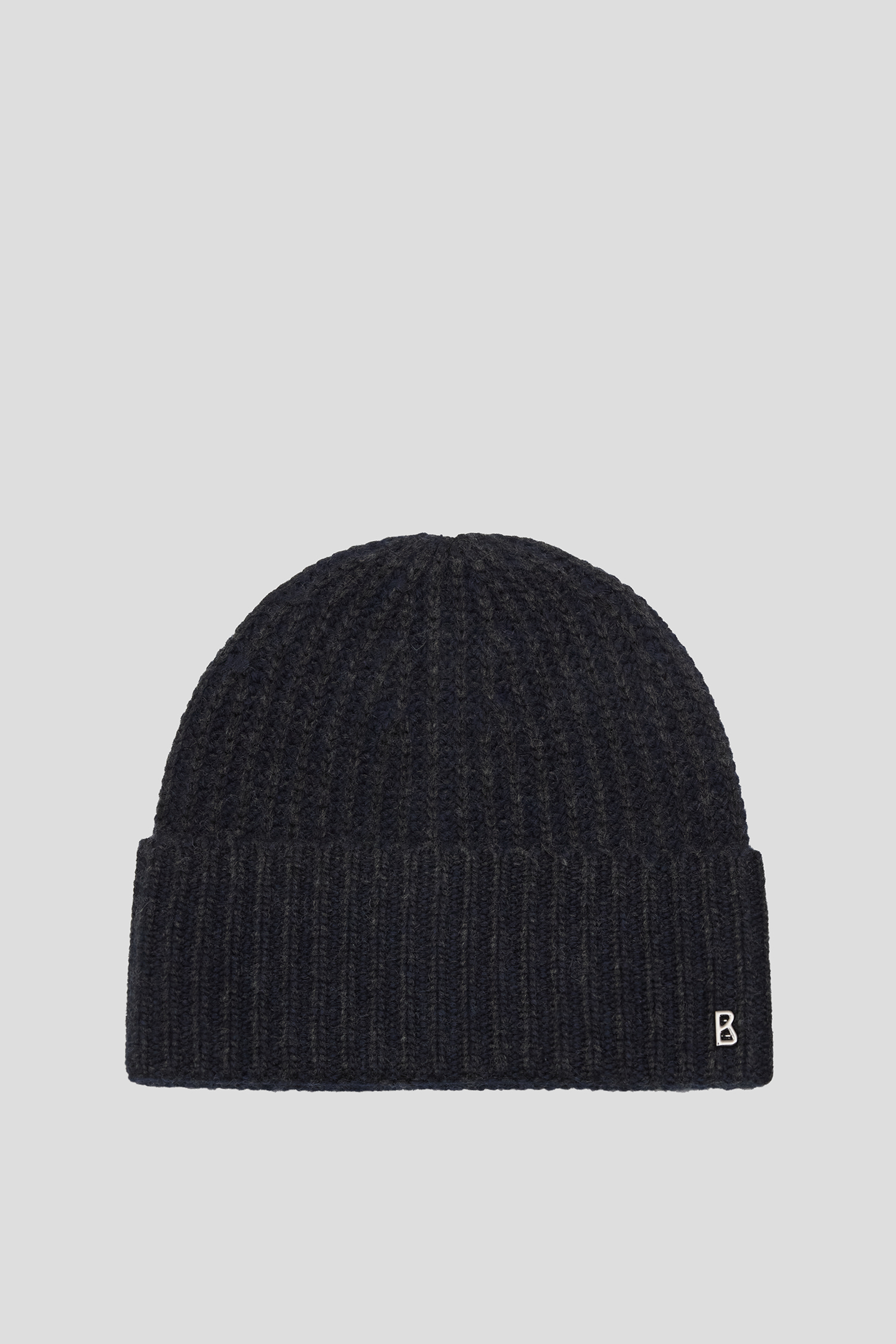 Мужская черная шерстяная шапка Черный ONESIZE Bogner 9875-9950-464