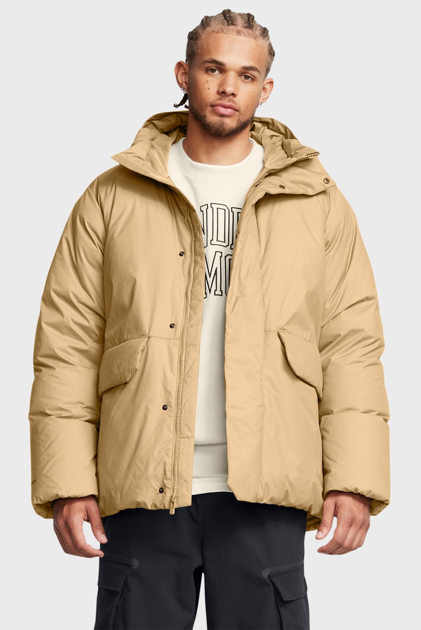 Мужская бежевая куртка LIMITLESS DOWN SS JACKET 1