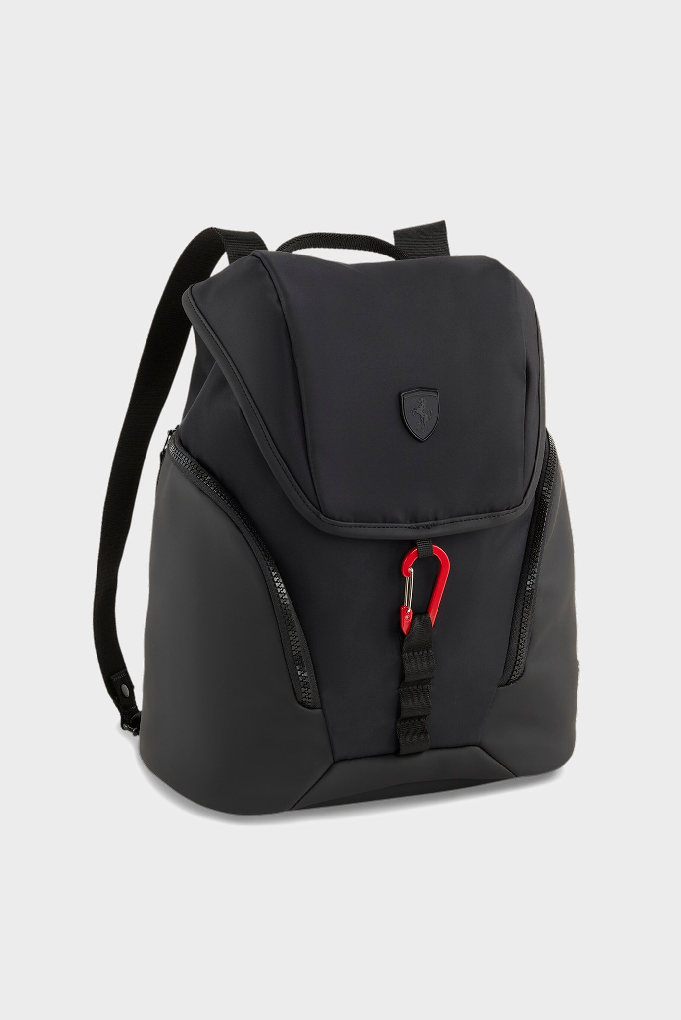 Женский черный рюкзак Scuderia Ferrari Style Backpack Women 1