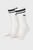 Білі шкарпетки (2 пари) Unisex Crew Heritage Stripe Socks