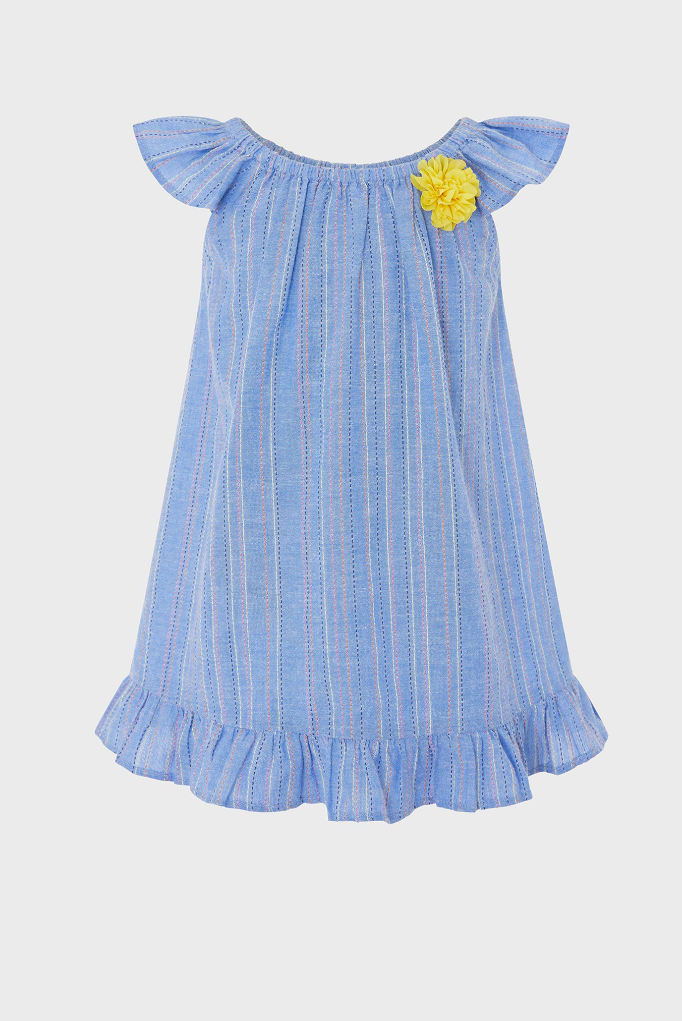 Детское голубое платье Baby Elodie 1