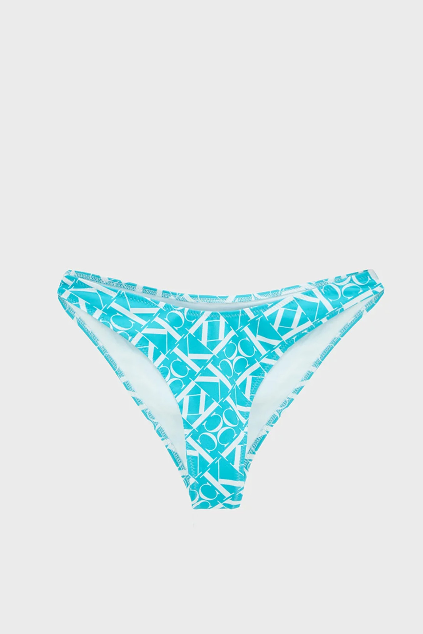 Женские бирюзовые трусики от купальника с узором CHEEKY BIKINI-PRINT Бирюзовый M Calvin Klein KW0KW02485 Женские бирюзовые трусики от купальника с узором CHEEKY BIKINI-PRINT Бирюзовый M Calvin Klein KW0KW02485