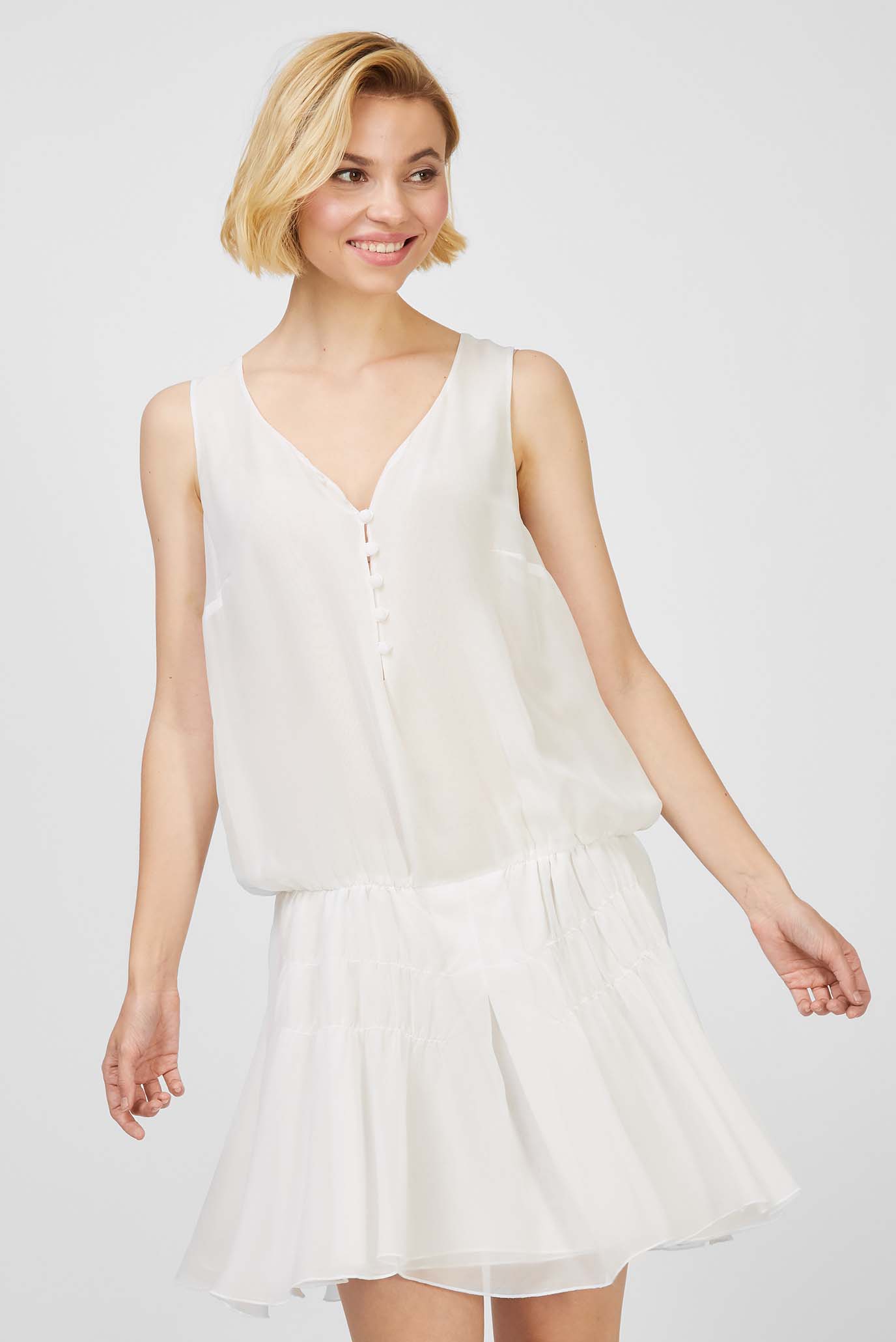 Женское белое платье Milk 1