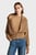 Женский бежевый кардиган CO CARDI STITCH FULL ZIP LS SWT