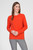 Женский оранжевый свитер NEW MAKAYLA C-NK