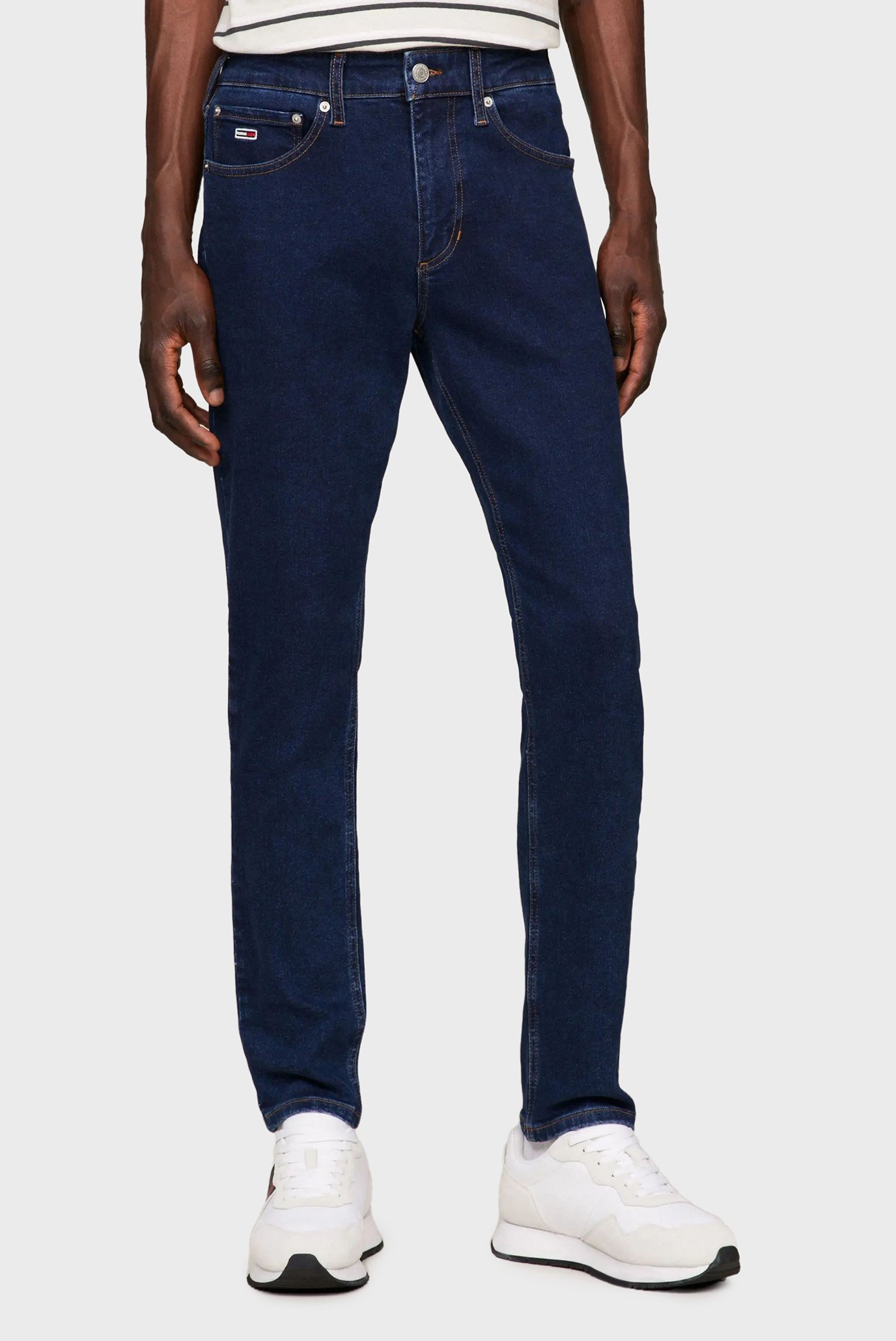 Мужские темно-синие джинсы SCANTON Y 1