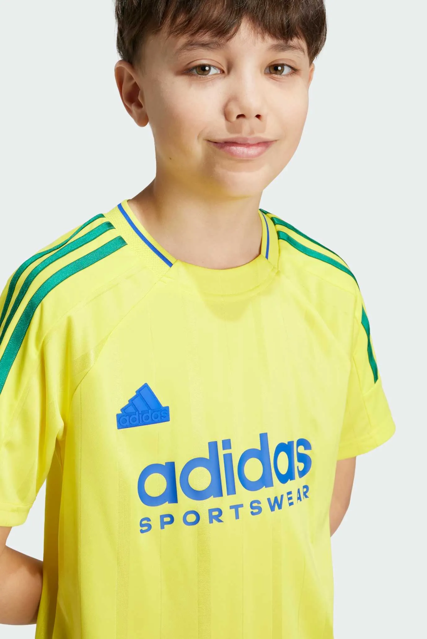 Детская желтая футболка Tiro Nations Pack Kids 6