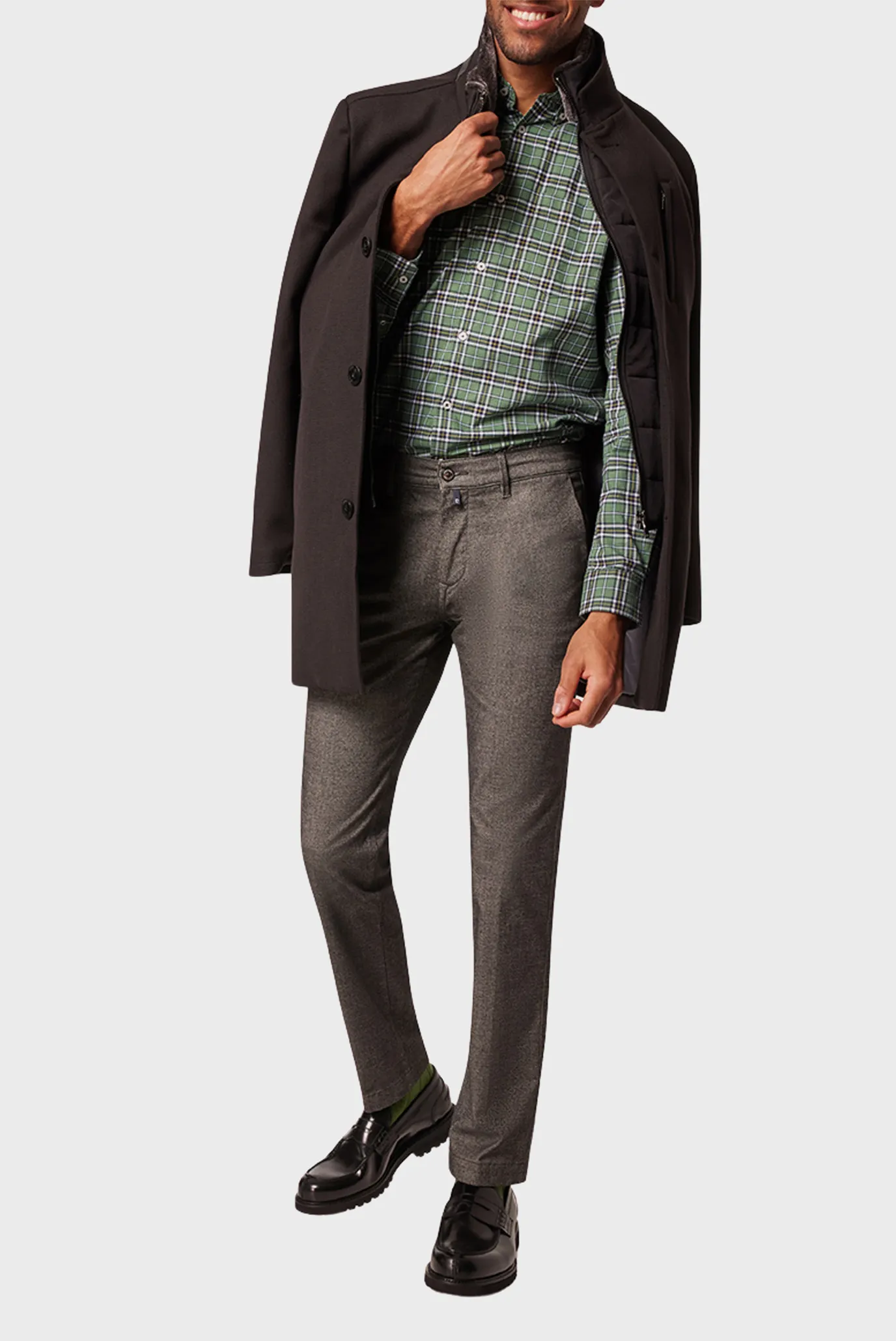 Чоловічі коричневі чіноси 2