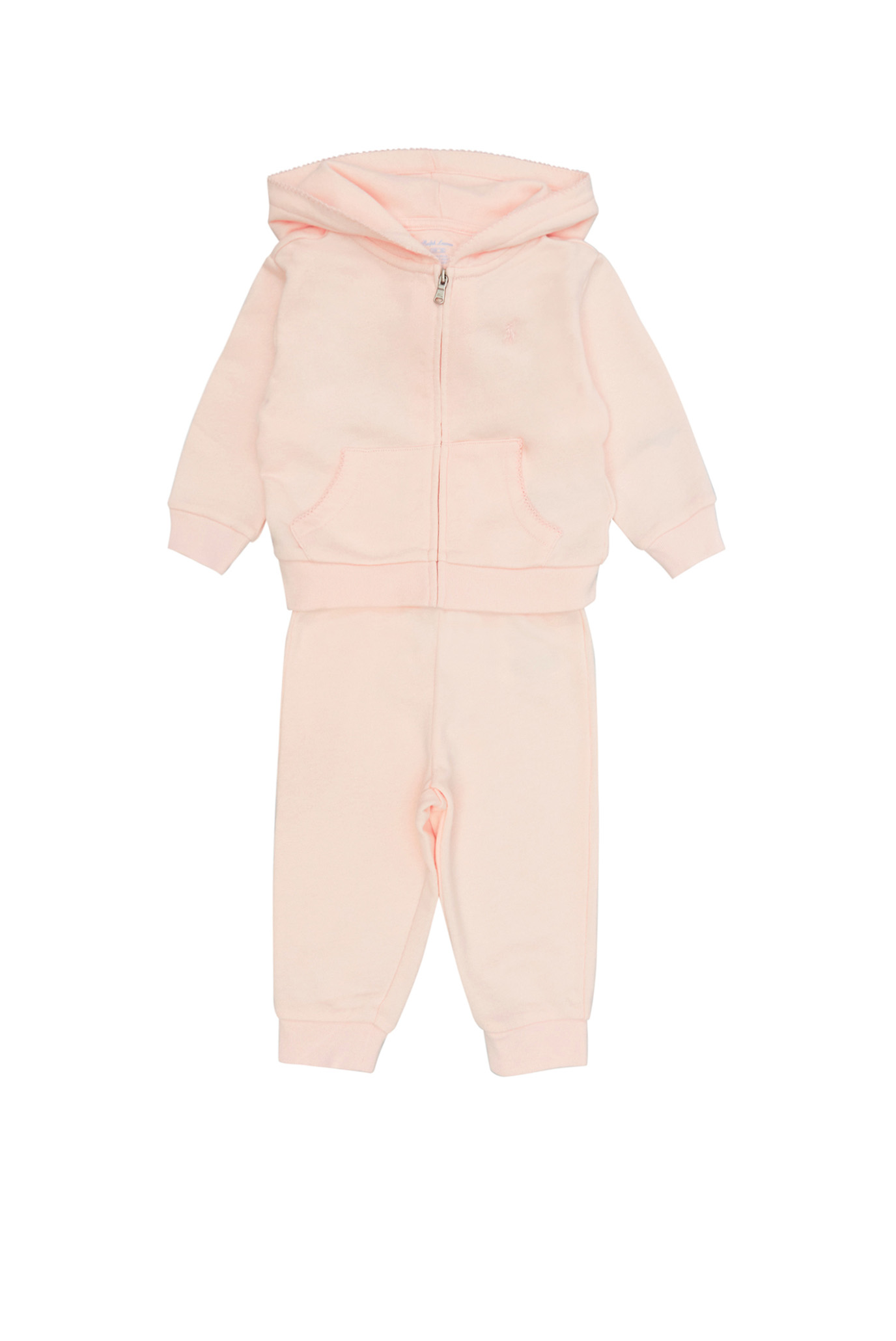 Детский розовый комплект одежды (худи, брюки) 1