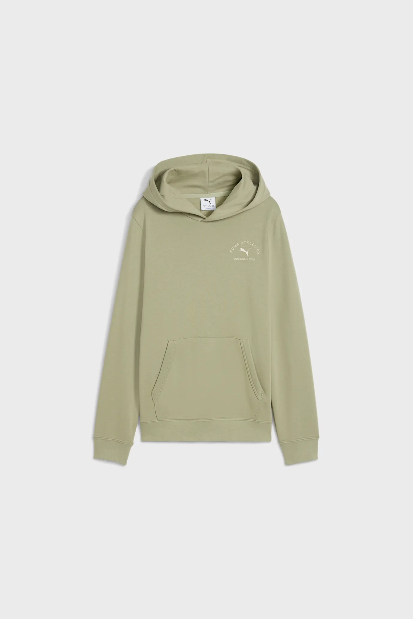 Детское оливковое худи PUMA Class Graphic Hoodie Youth 1