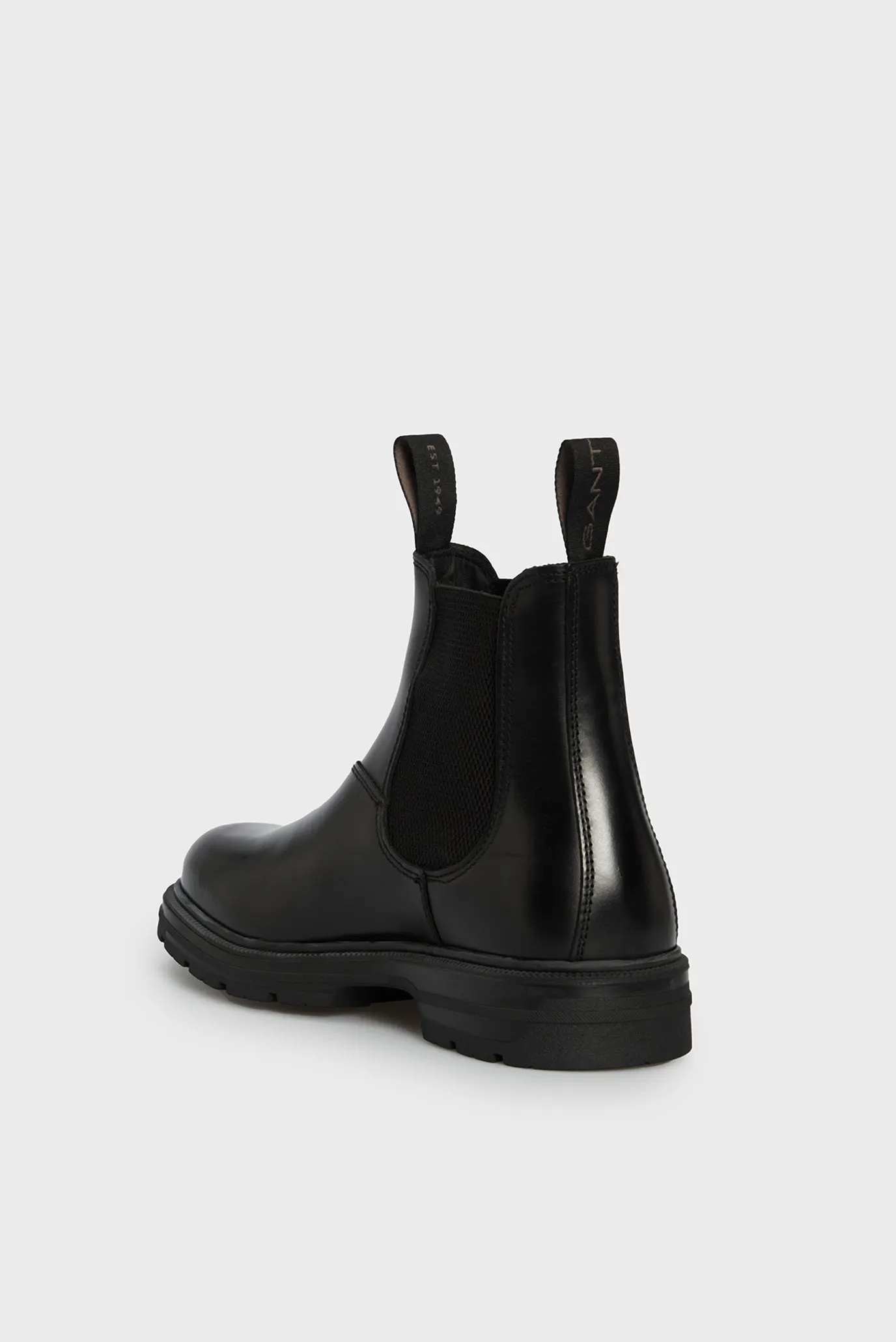 Чоловічі чорні шкіряні челсі Gretty 3