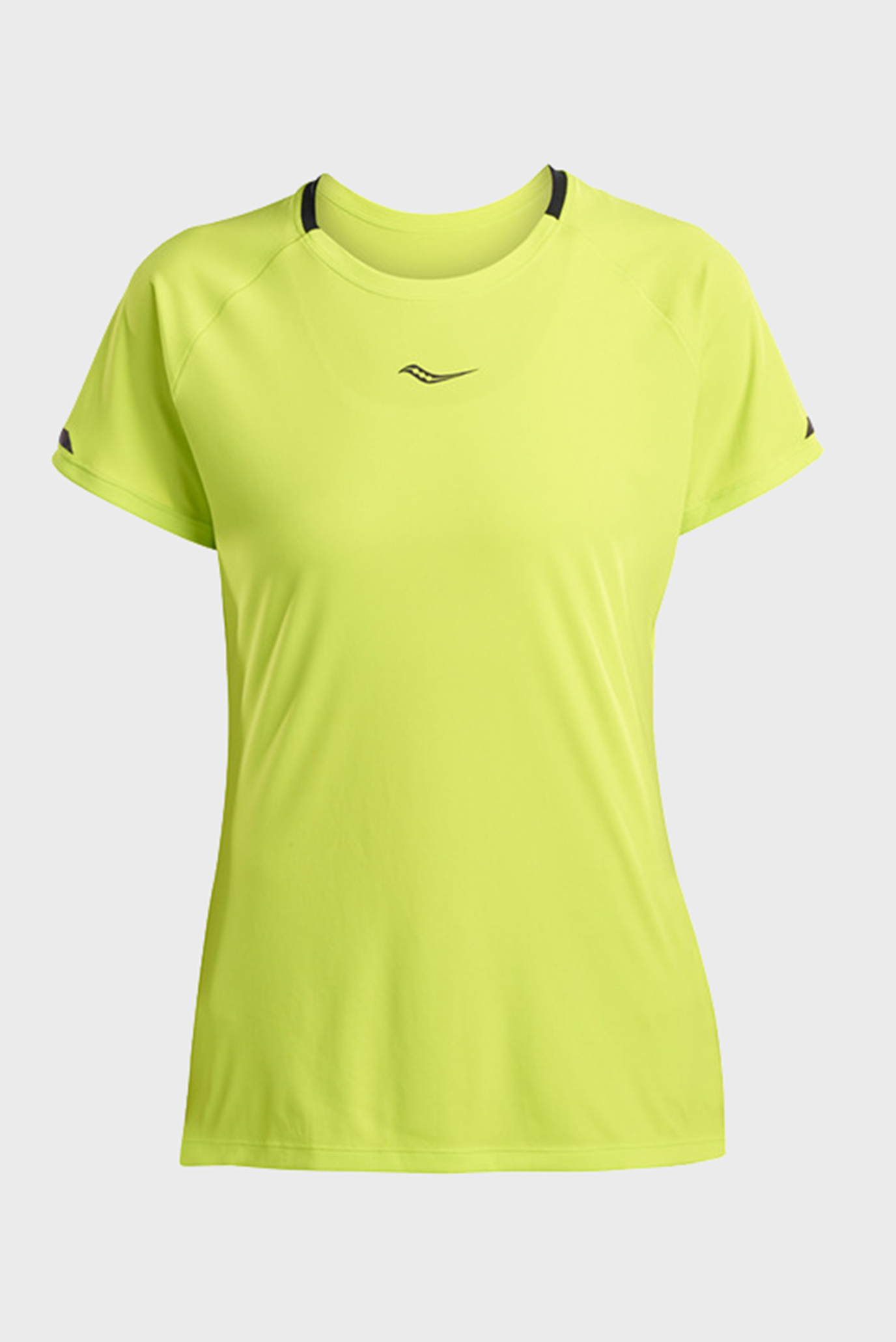 Женская желтая футболка UV LITE SHORT SLEEVE 1