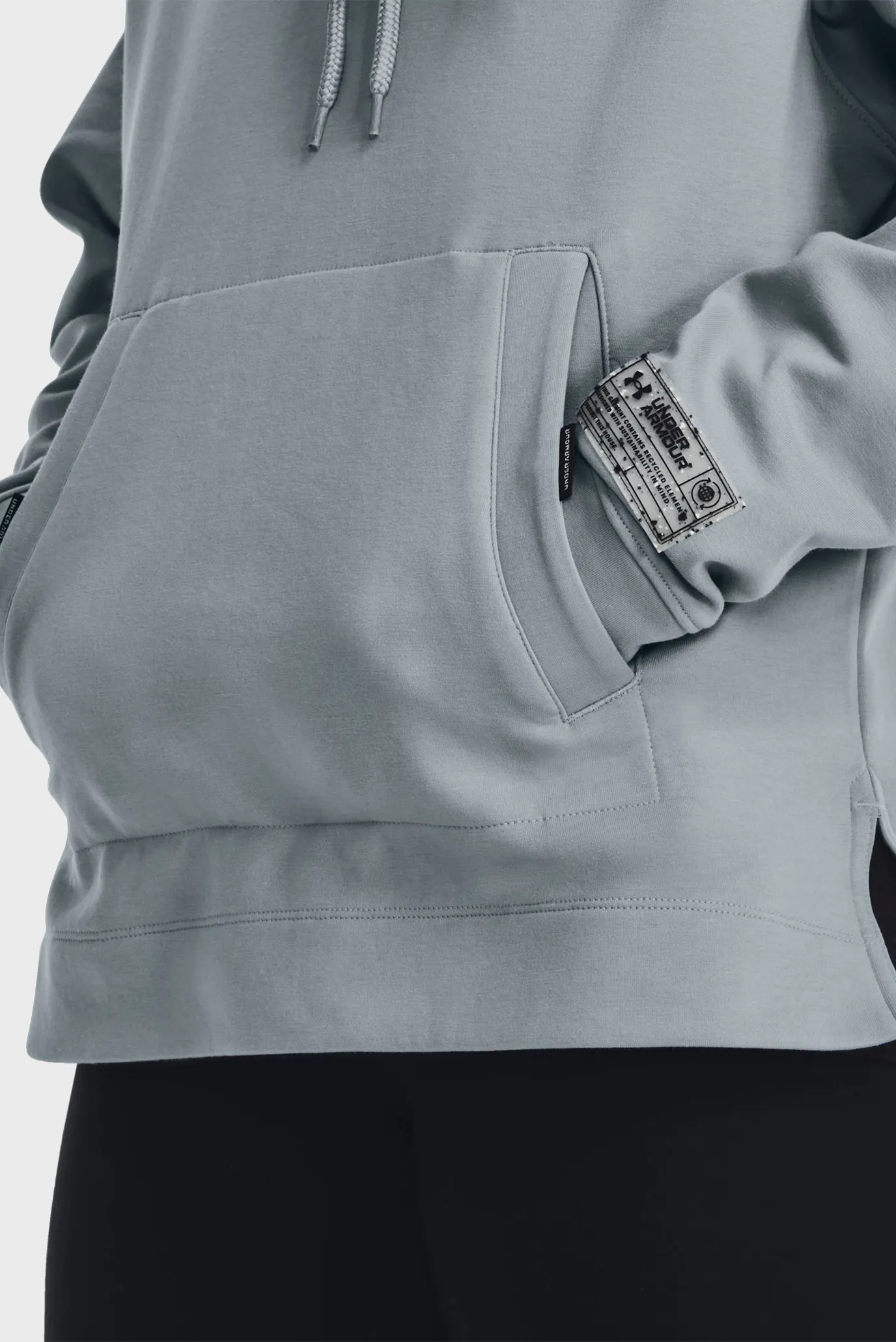 Сіре худі UA Summit Knit Hoodie (унісекс) 7