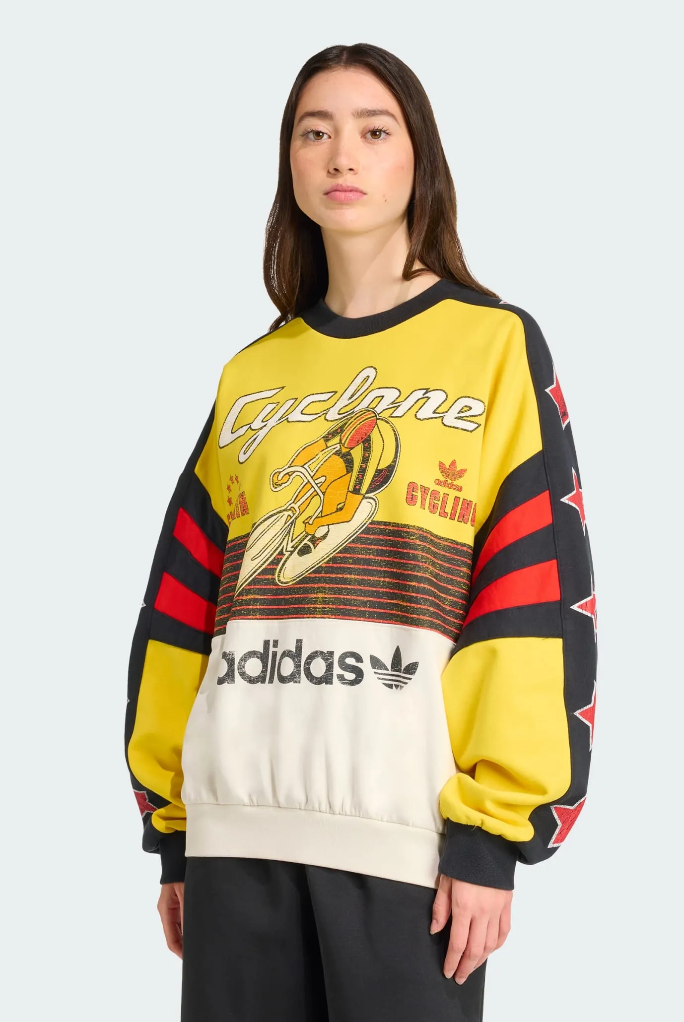 Жіночий жовтий світшот Archive Cycling 1