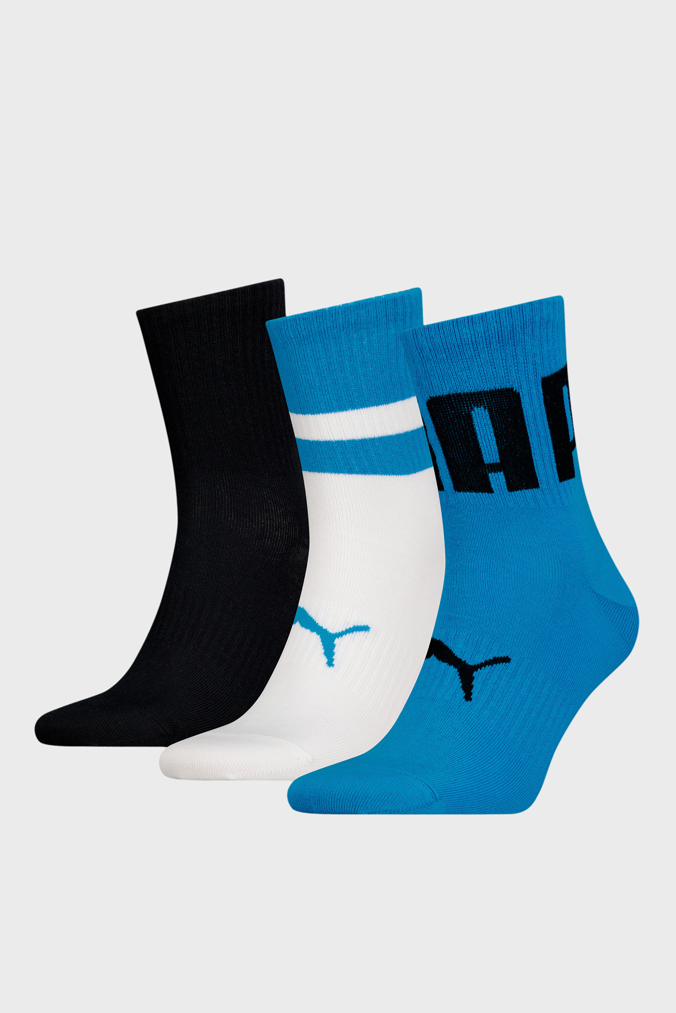 Шкарпетки (3 пари) PUMA Unisex Short Socks 3 Pack 1