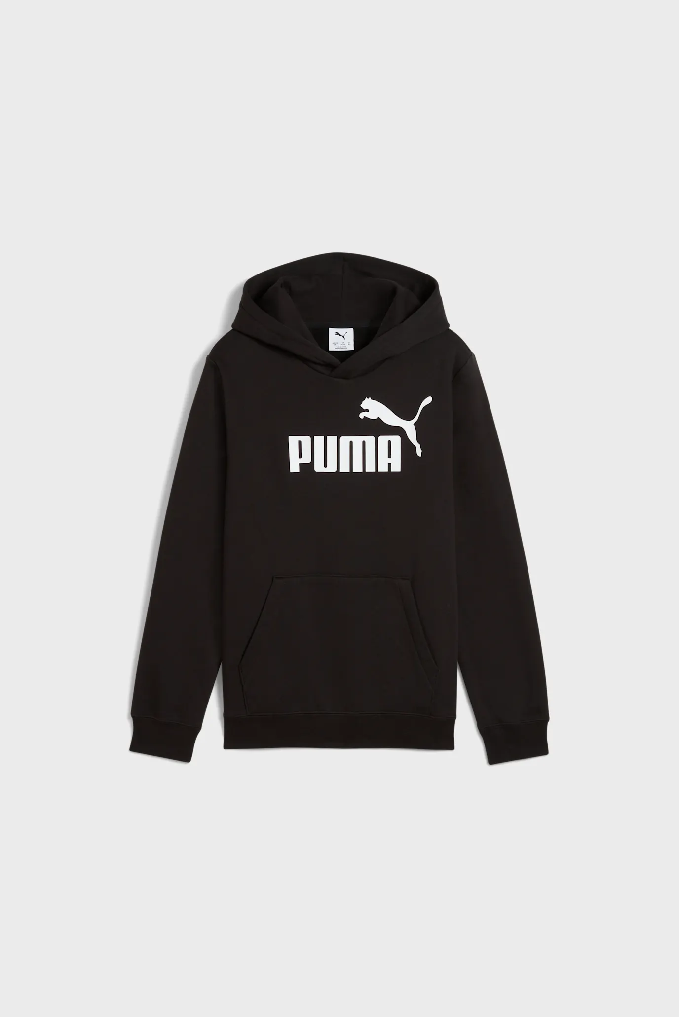 Детское черное худи ESS No. 1 Logo Fleece Hoodie Youth 4