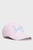 Женская розовая кепка в полоску CATCHER W