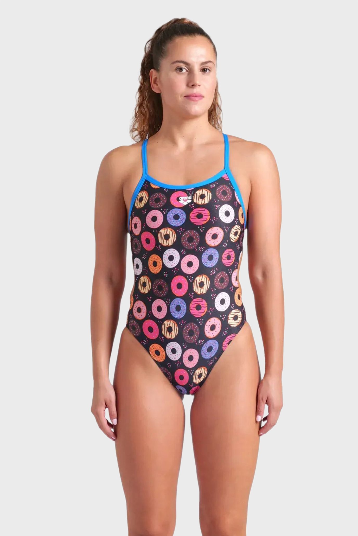 Женский купальник с узором DONUTS SWIMSUIT Разноцветный 38 Arena 009461-590 Женский купальник с узором DONUTS SWIMSUIT Разноцветный 38 Arena 009461-590