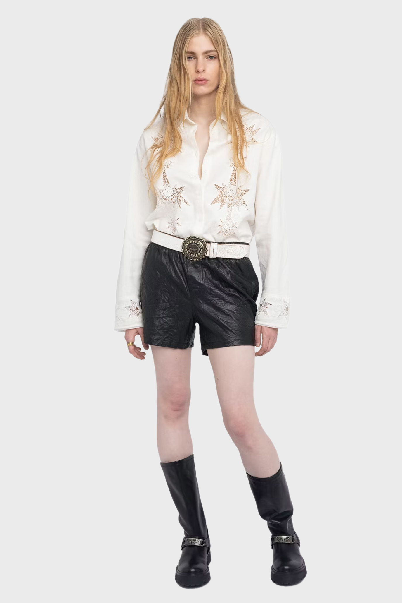 Женская белая рубашка Morning Белый M ZADIG&VOLTAIRE WWSH02254_JUDO Женская белая рубашка Morning Белый M ZADIG&VOLTAIRE WWSH02254_JUDO