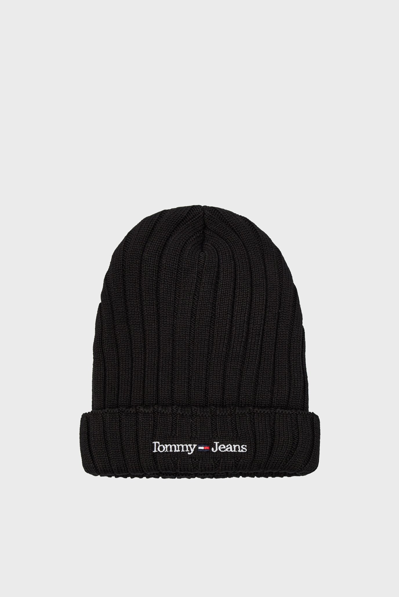 Чоловіча чорна шапка TJM SPORT ELEVATED LONG BEANIE 1