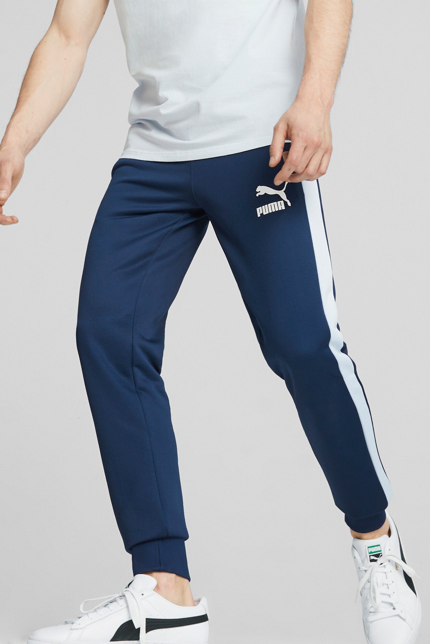 Чоловічі сині спортивні штани T7 Iconic Track Pants Men 1