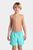 Дитячі бірюзові плавальні шорти BEACH BOXER SOLID R