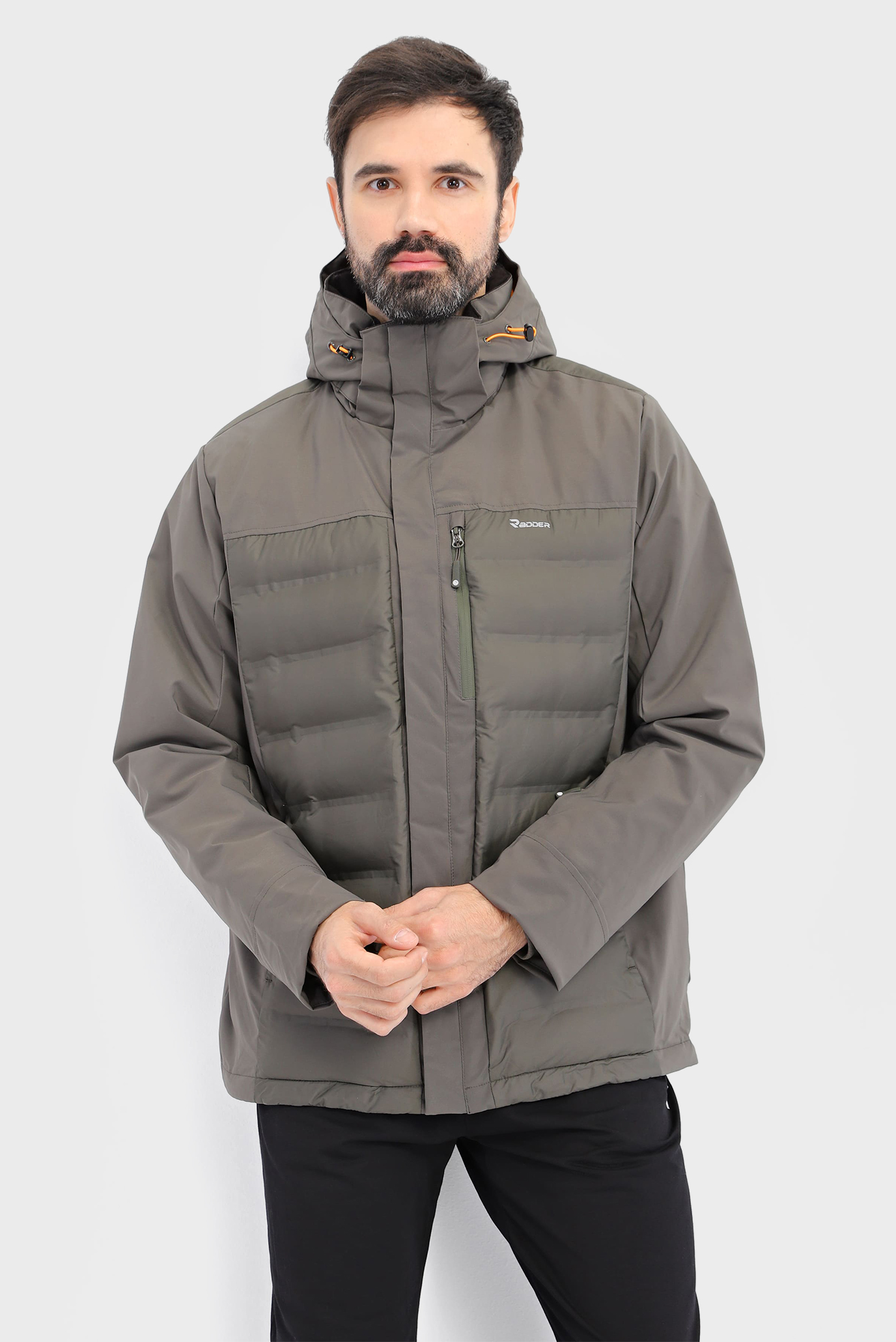 Мужская оливковая куртка Tronco 1