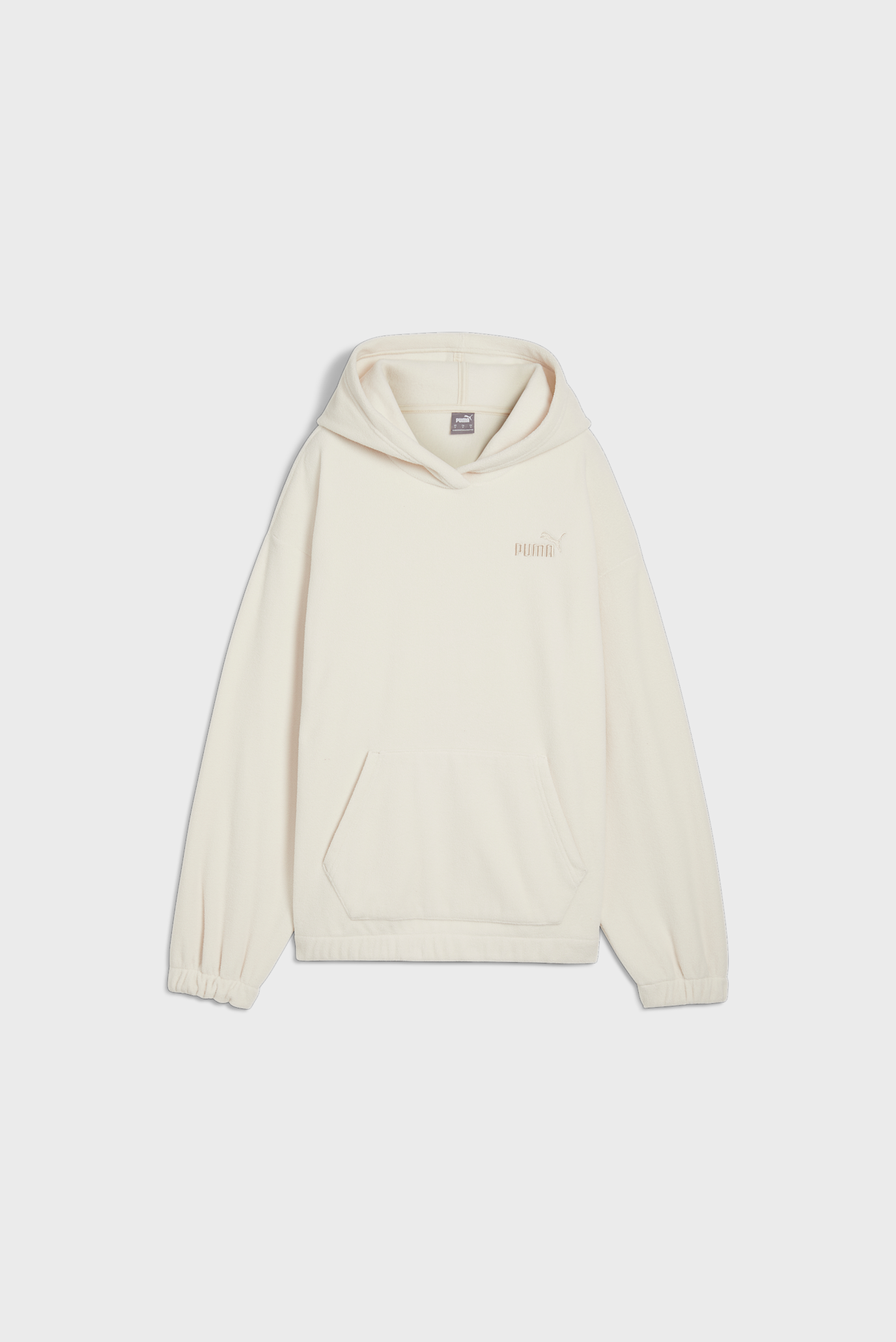 Женское белое худи  ESS ELEVATED Hoodie Women 1