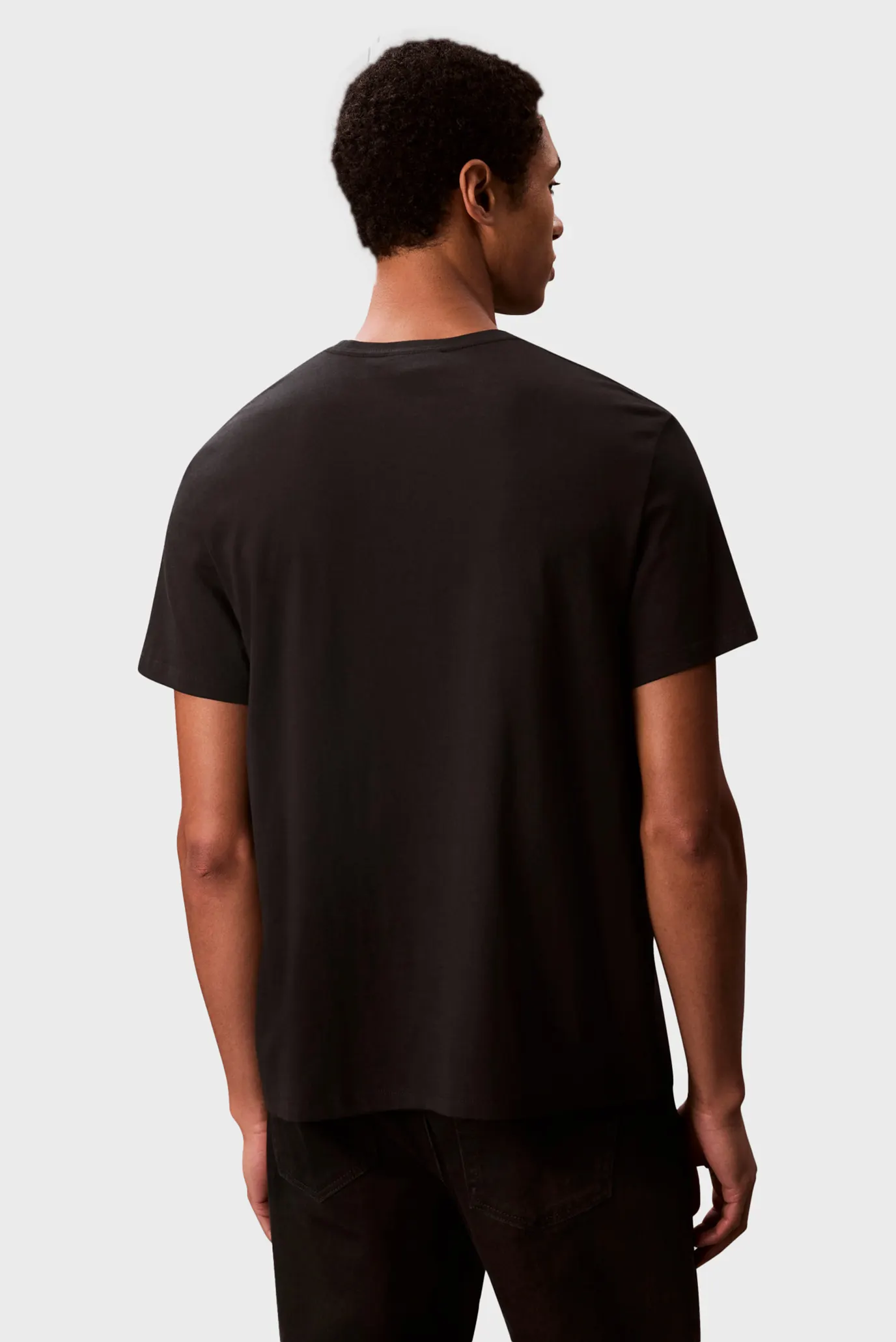 Чоловіча чорна футболка SS 20S EU CK 4