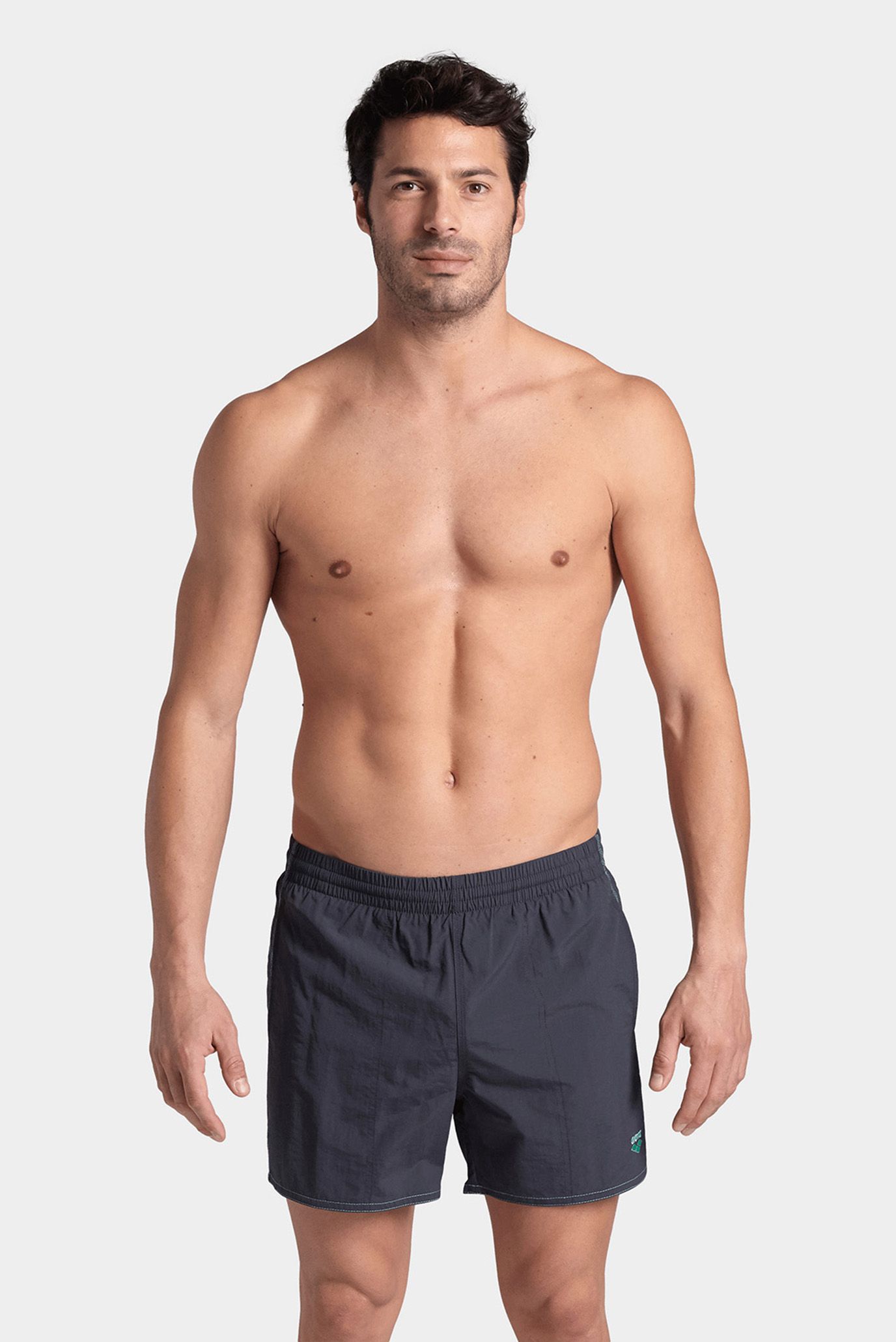 Мужские темно-серые плавательные шорты BYWAYX R 1