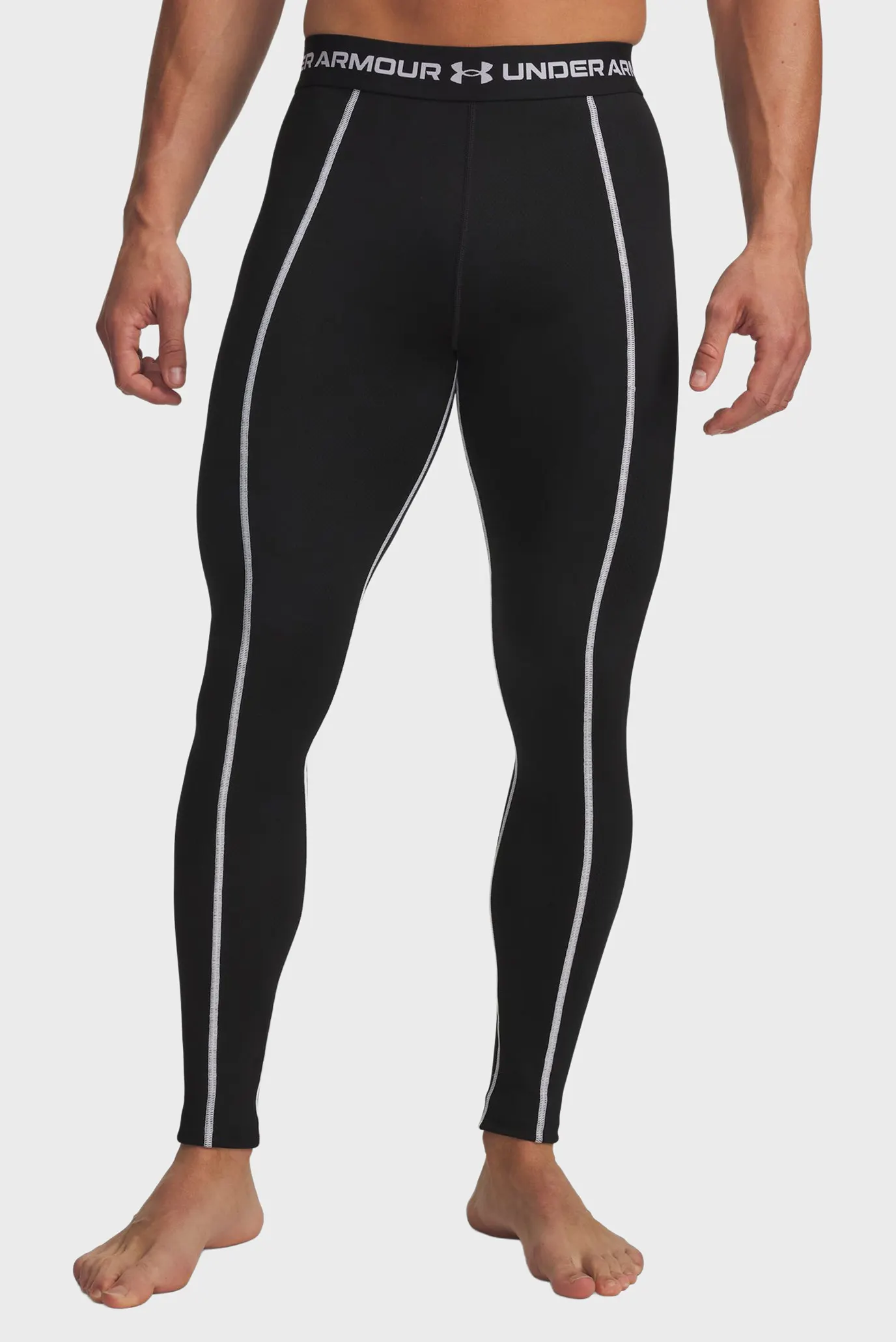 Чоловічі чорні тайтси Cold Weather Grid Legging 1