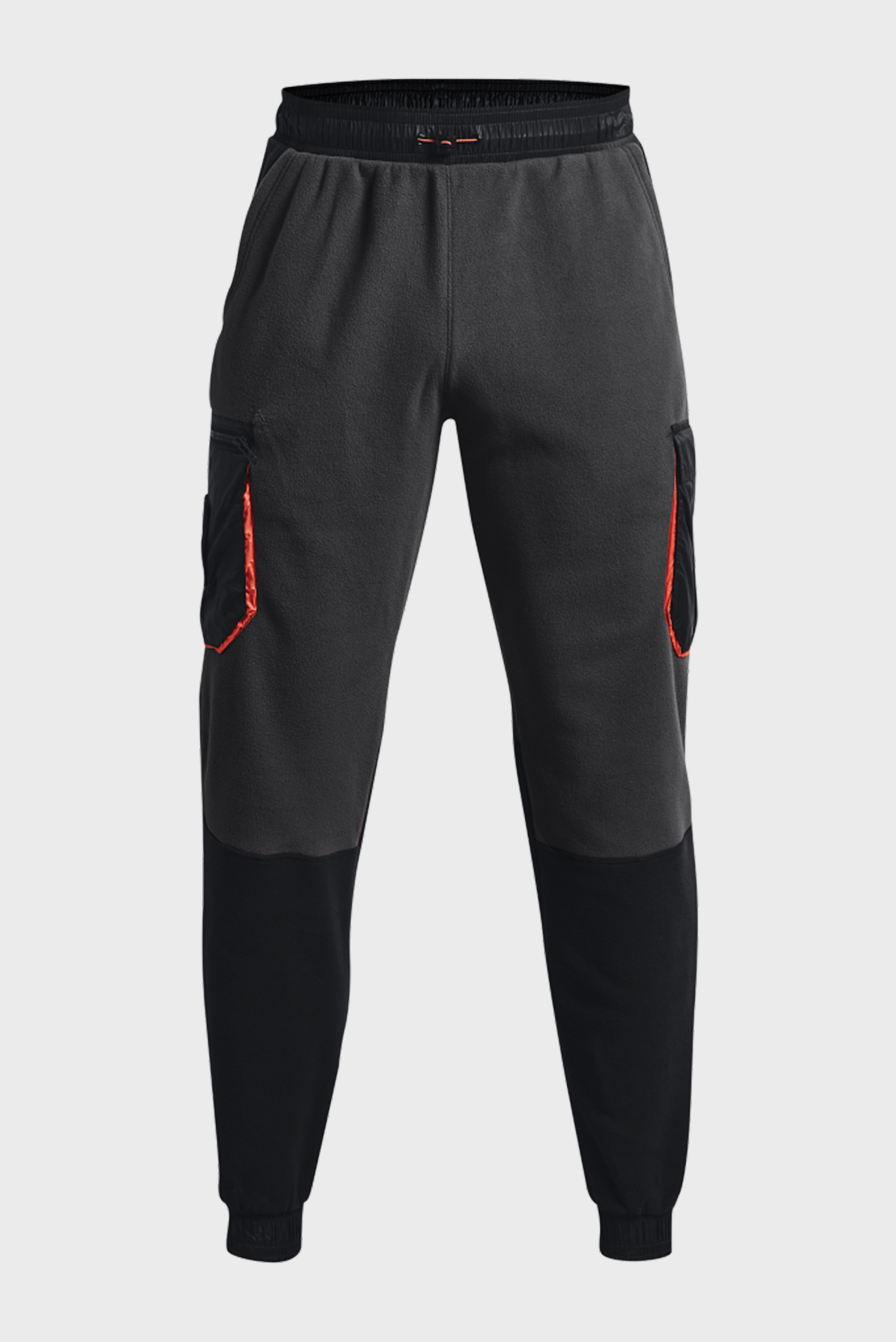 Мужские серые спортивные брюки UA Pjt Rock Microflc Pants 1