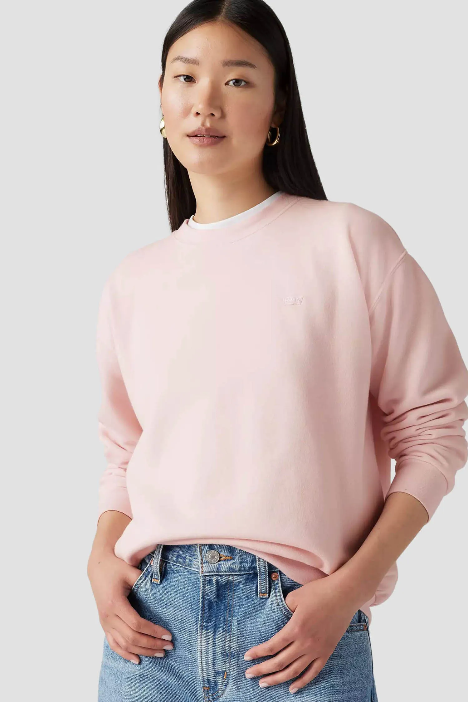 Жіночий пудровий світшот 4