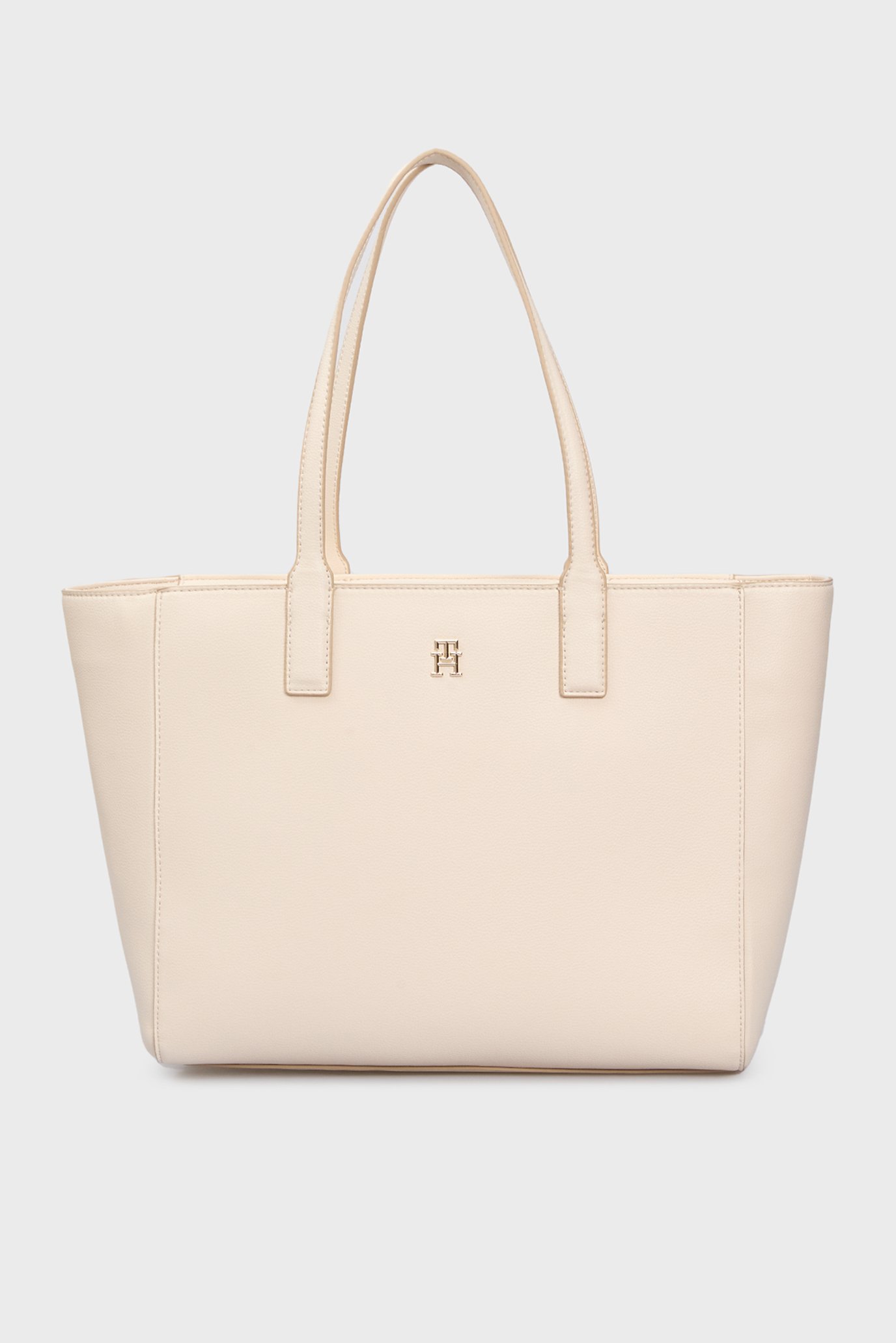 Жіноча біла сумка TH SOFT LOGO TOTE 1