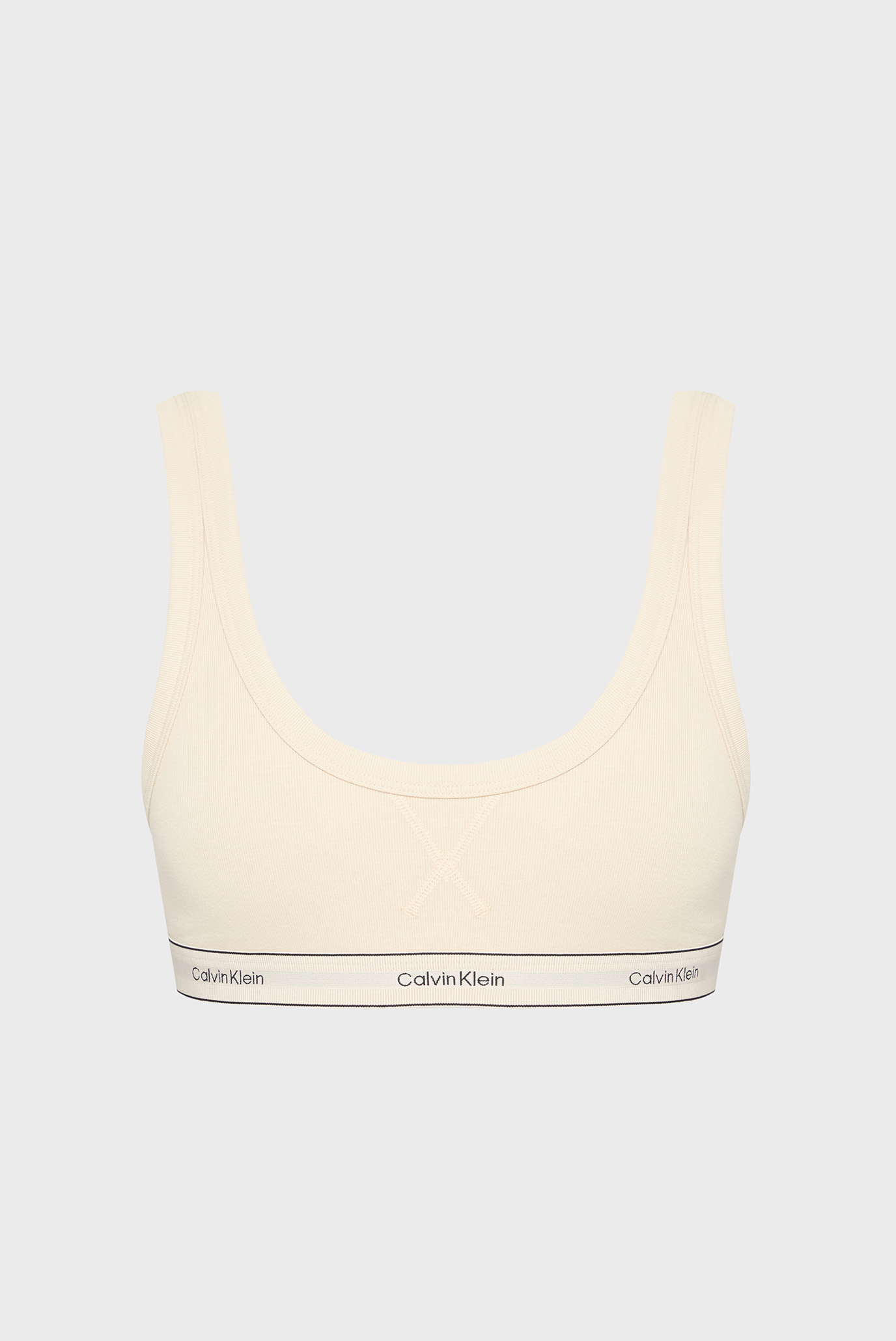 Женский бежевый топ UNLINED BRALETTE Бежевый L Calvin Klein LV00QF8365 Женский бежевый топ UNLINED BRALETTE Бежевый L Calvin Klein LV00QF8365