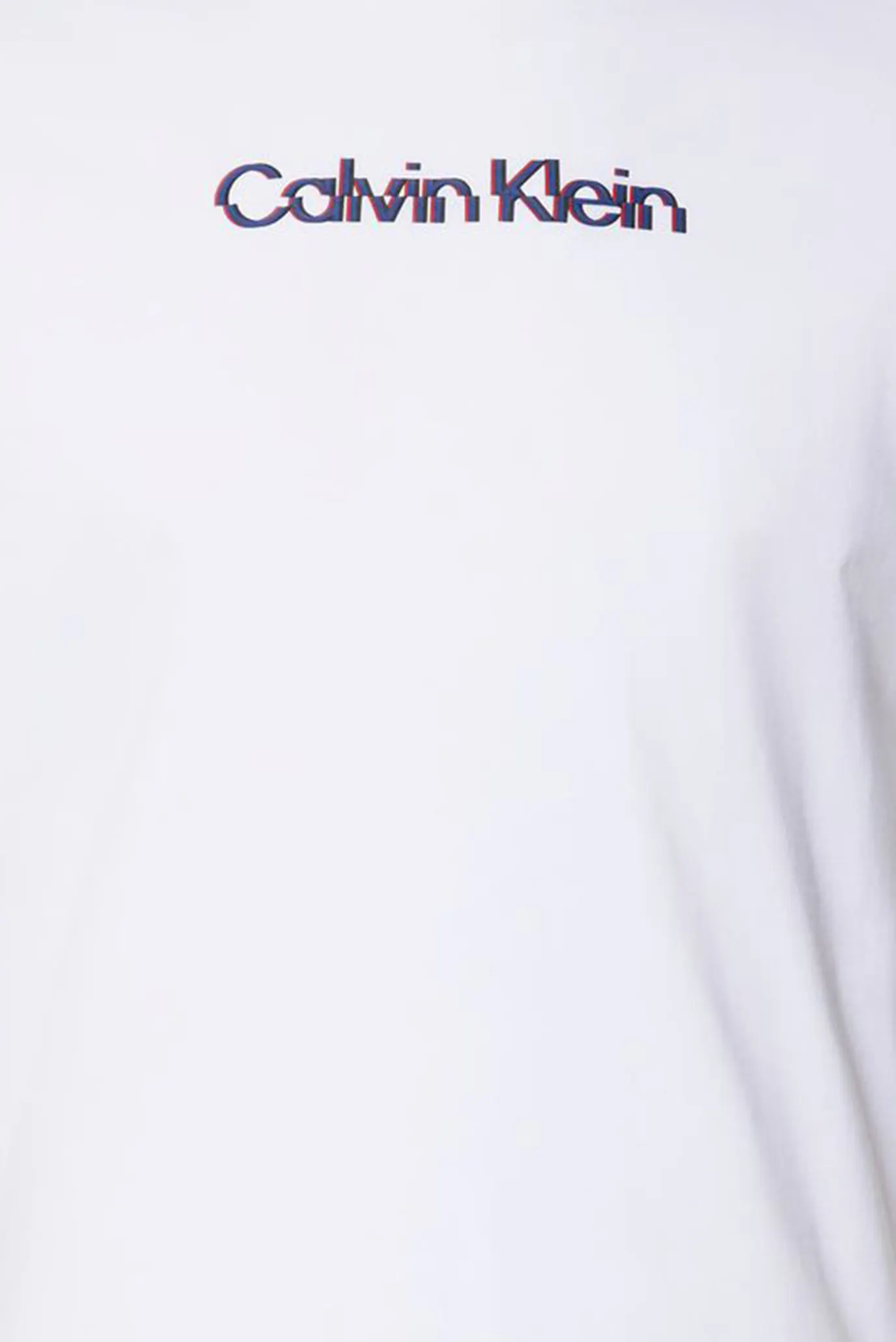 Чоловіча біла футболка SS GLITCHED LOGO 6