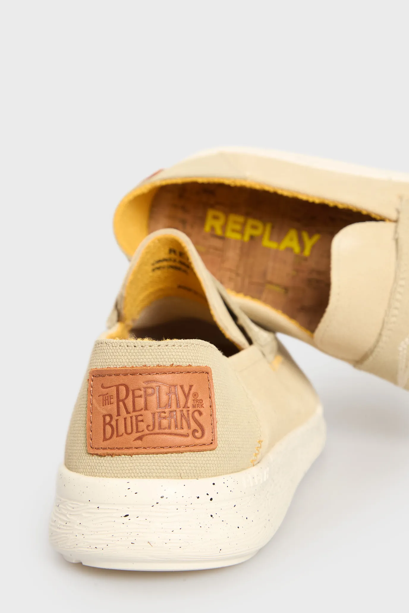 Мужские бежевые замшевые лоферы ALCYON A 2