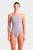 Женский серый купальник TEAM SWIMSUIT SWIM PRO SOLID