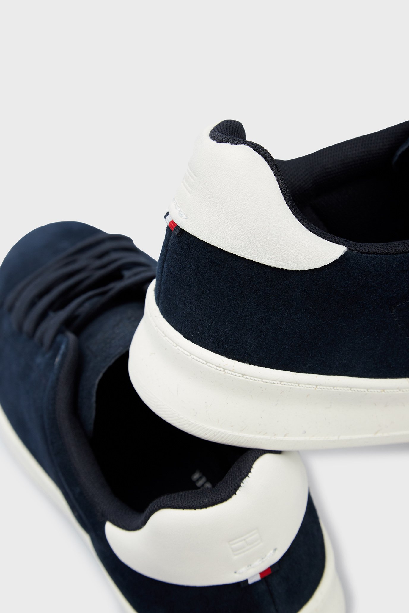 Tommy hilfiger deals fashion suede cupsole