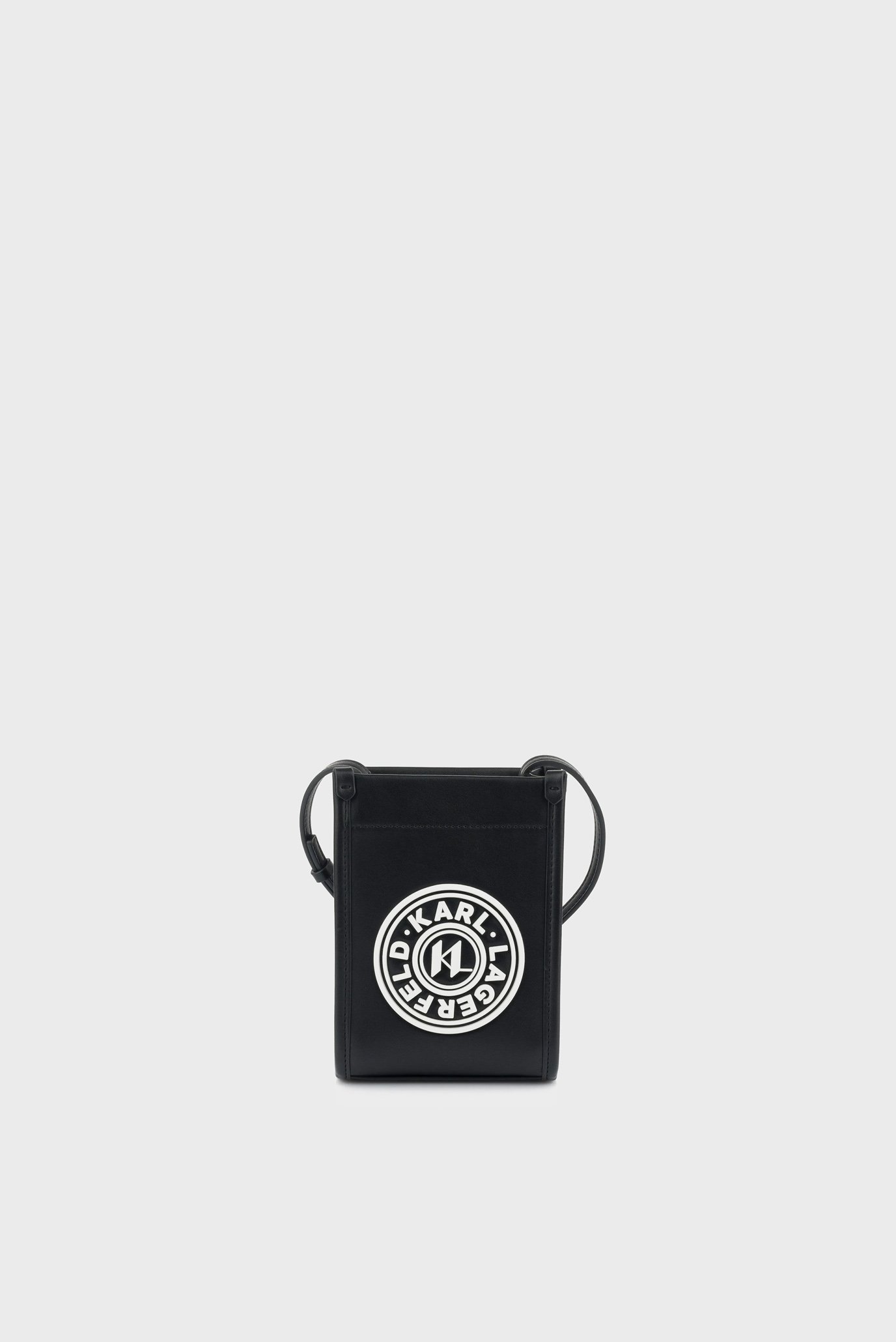 Женская черная сумка для телефона SKUARE PHONE POUCH Черный ONESIZE Karl Lagerfeld 236W3212 Женская черная сумка для телефона SKUARE PHONE POUCH Черный ONESIZE Karl Lagerfeld 236W3212
