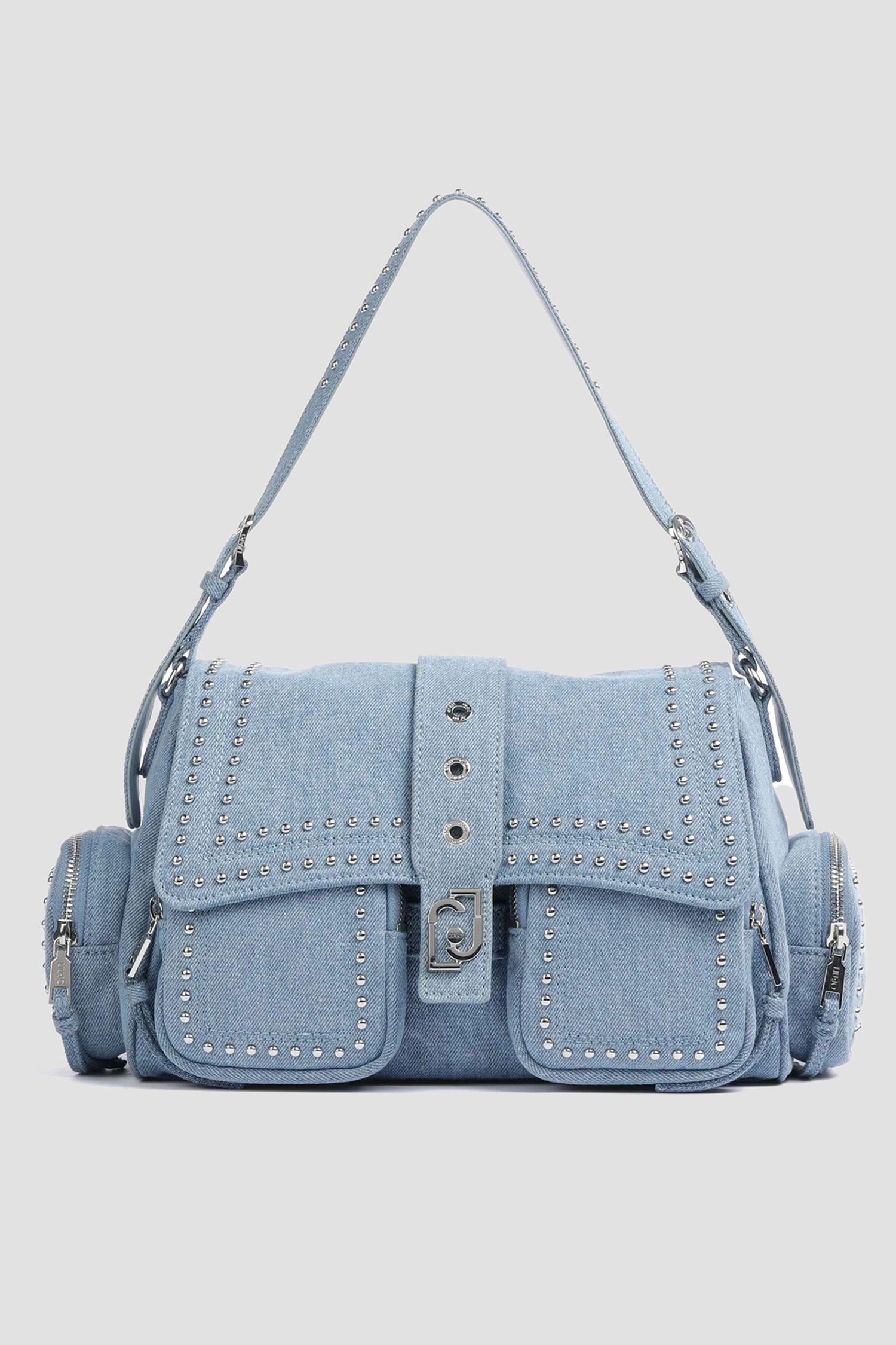 Жіноча блакитна джинсова сумка 1
