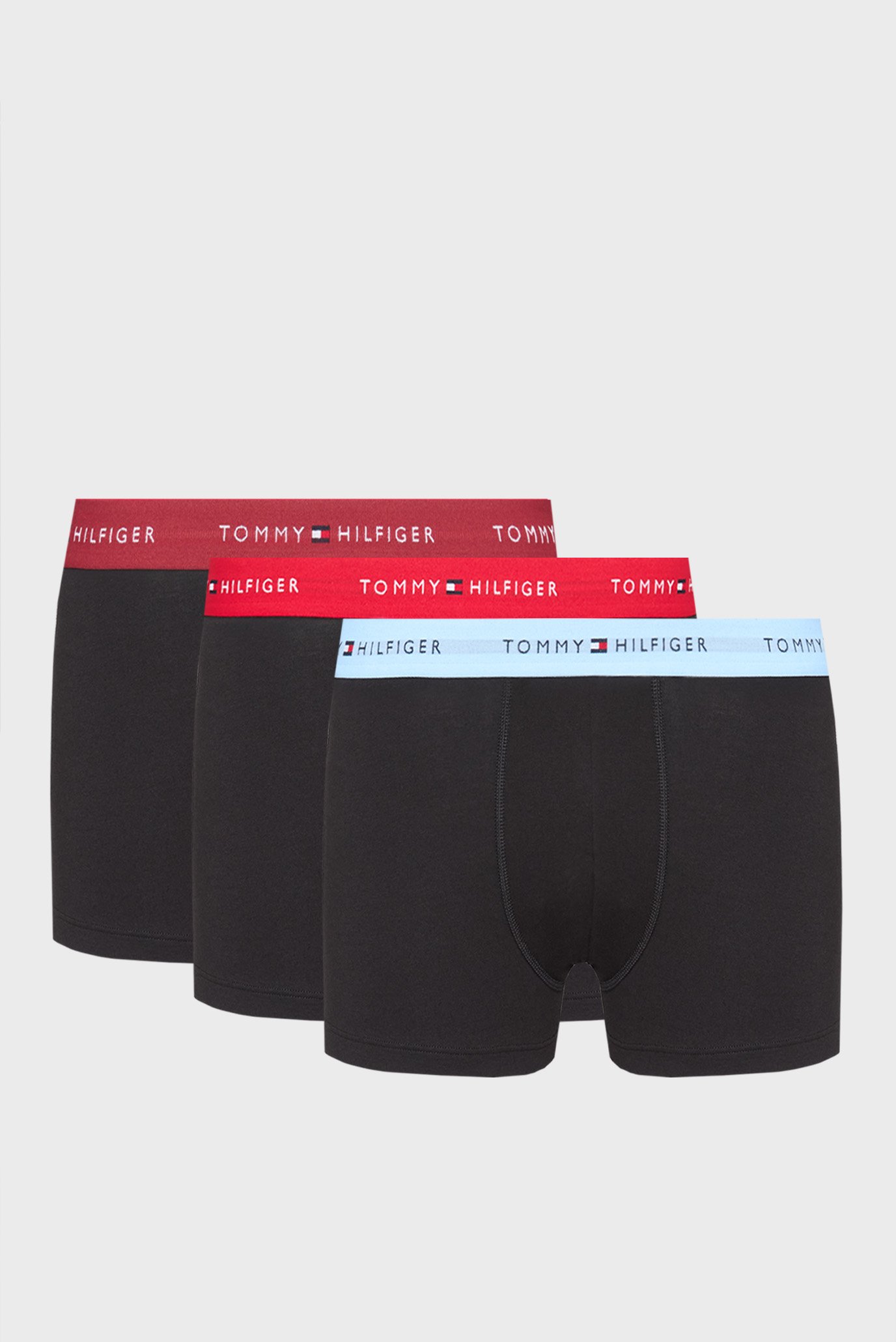 Мужские черные боксеры (3 шт) WB TRUNK Черный L Tommy Hilfiger UM0UM02763 Мужские черные боксеры (3 шт) WB TRUNK Черный L Tommy Hilfiger UM0UM02763