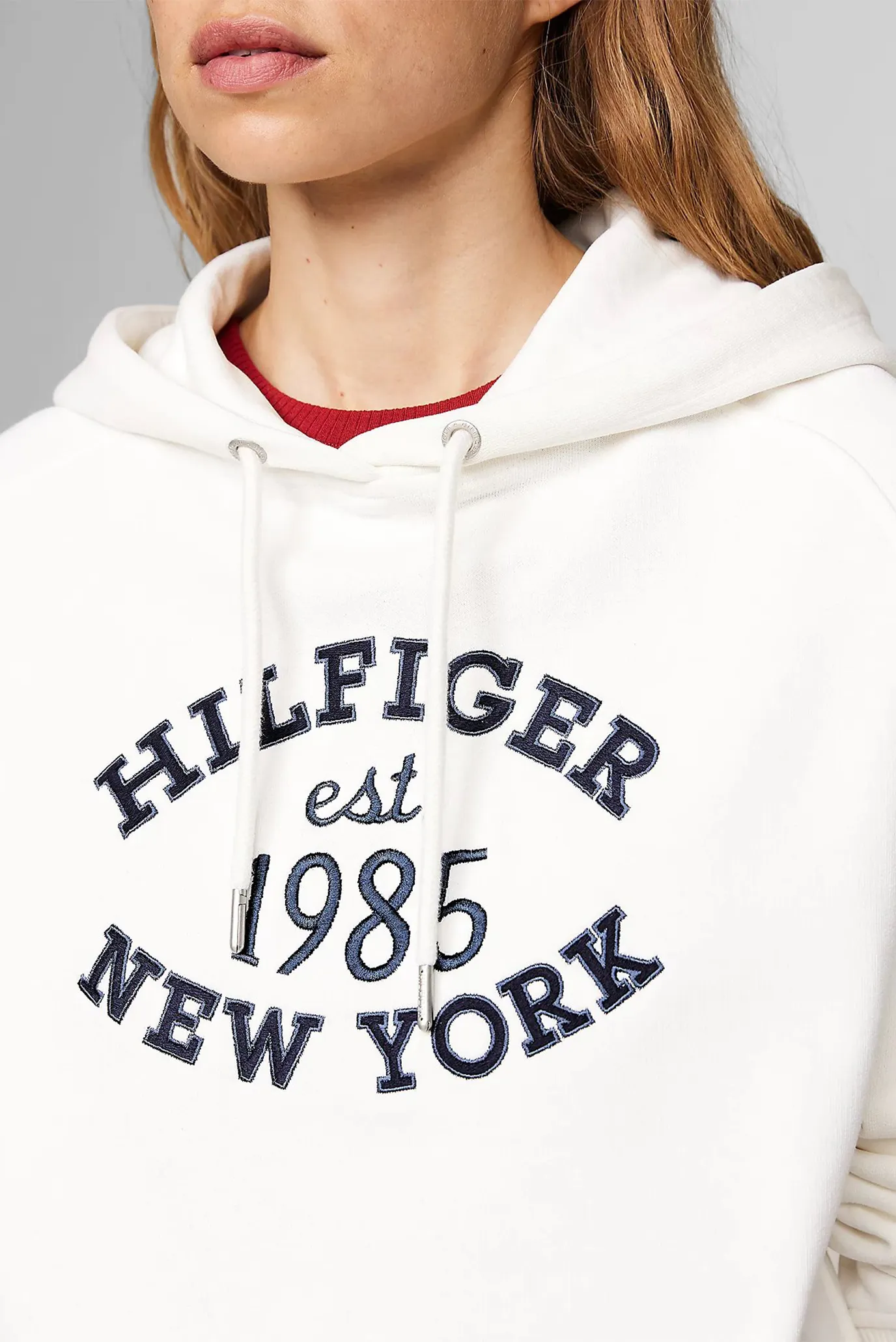 Жіноче біле худі MDRN REG VARSITY 4