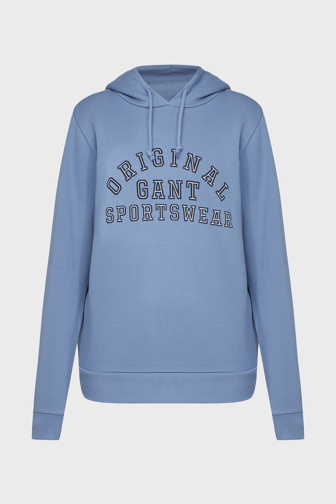 Женское голубое худи REG PRINTED HOODIE 1