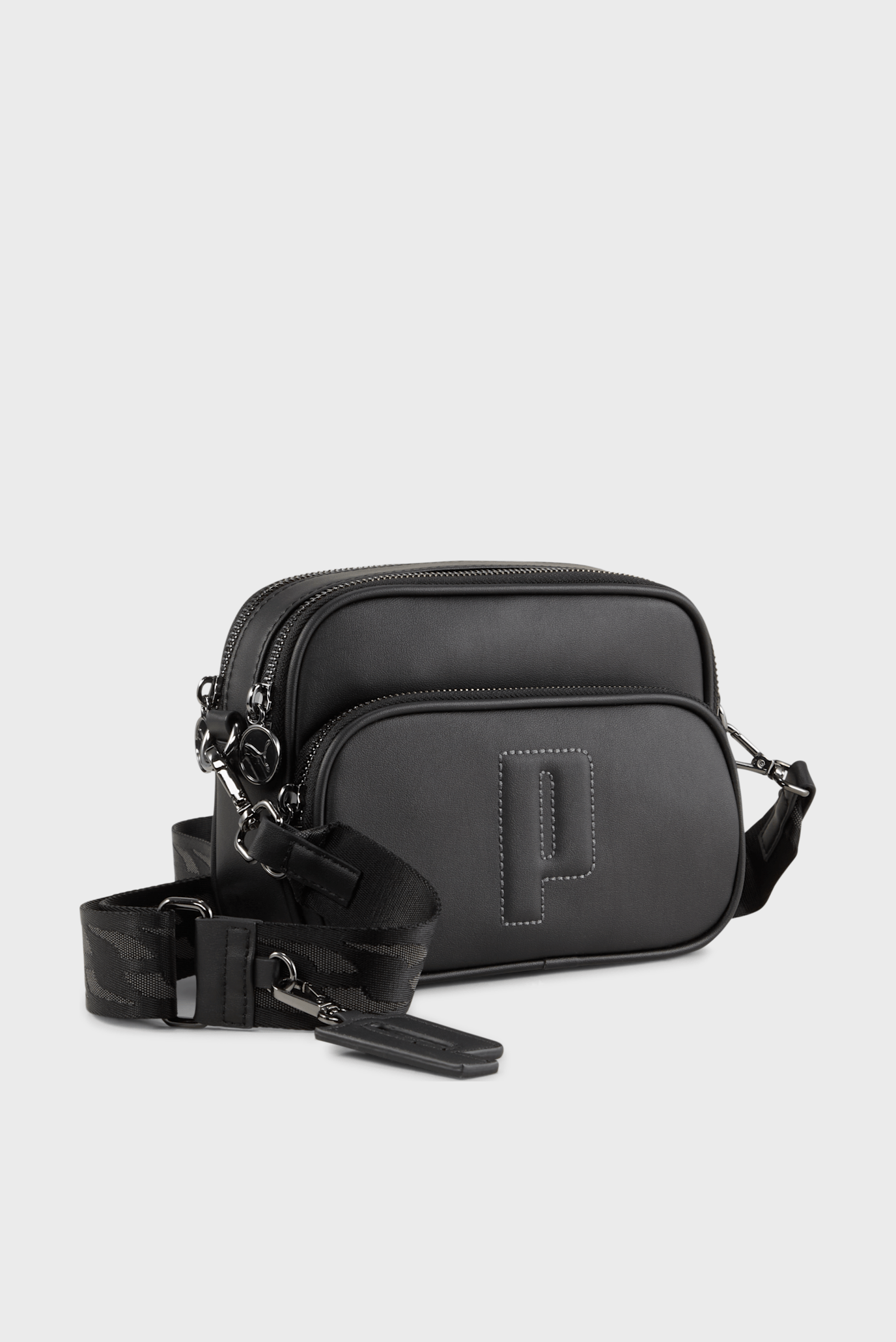 Женская черная сумка PUMA Sense Crossbody Bag 1