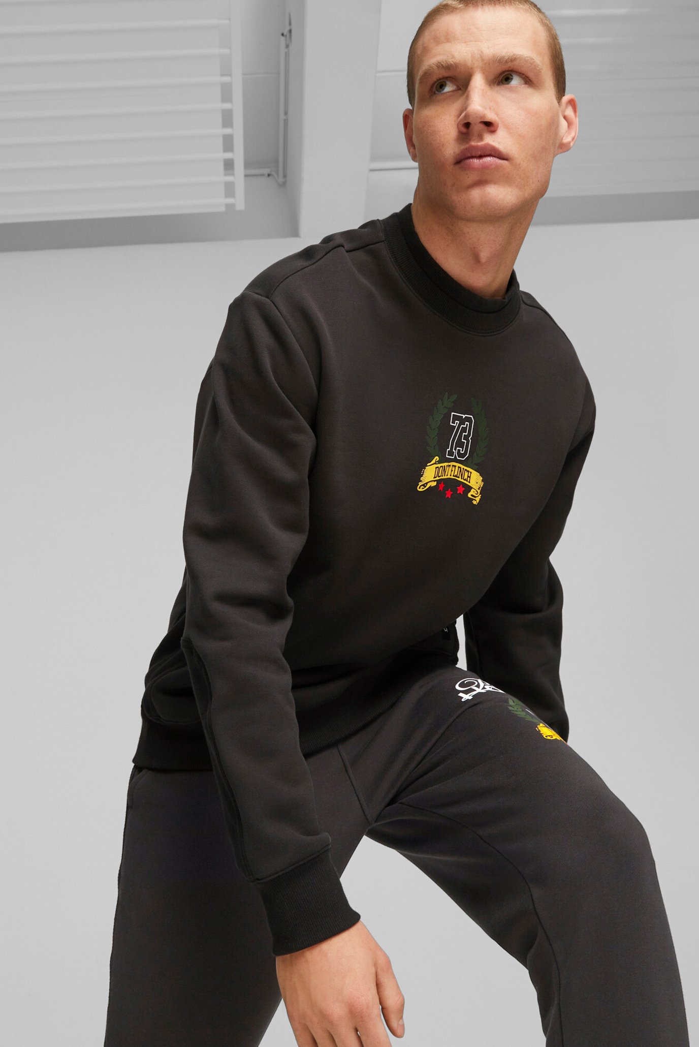 Мужской черный свитшот Franchise Men’s Basketball Sweatshirt 1