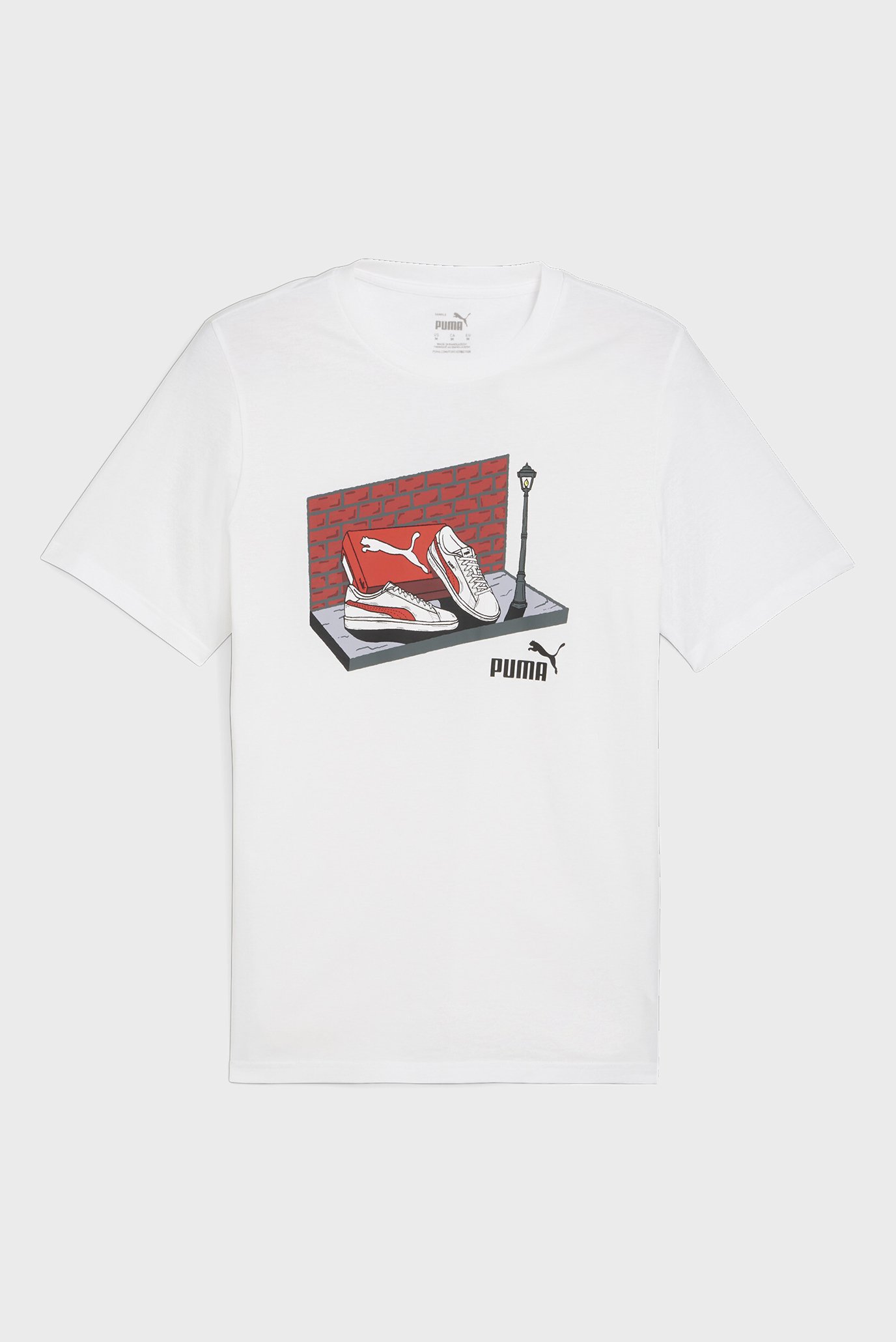 Чоловіча біла футболка GRAPHICS Sneaker Box Men's Tee 1